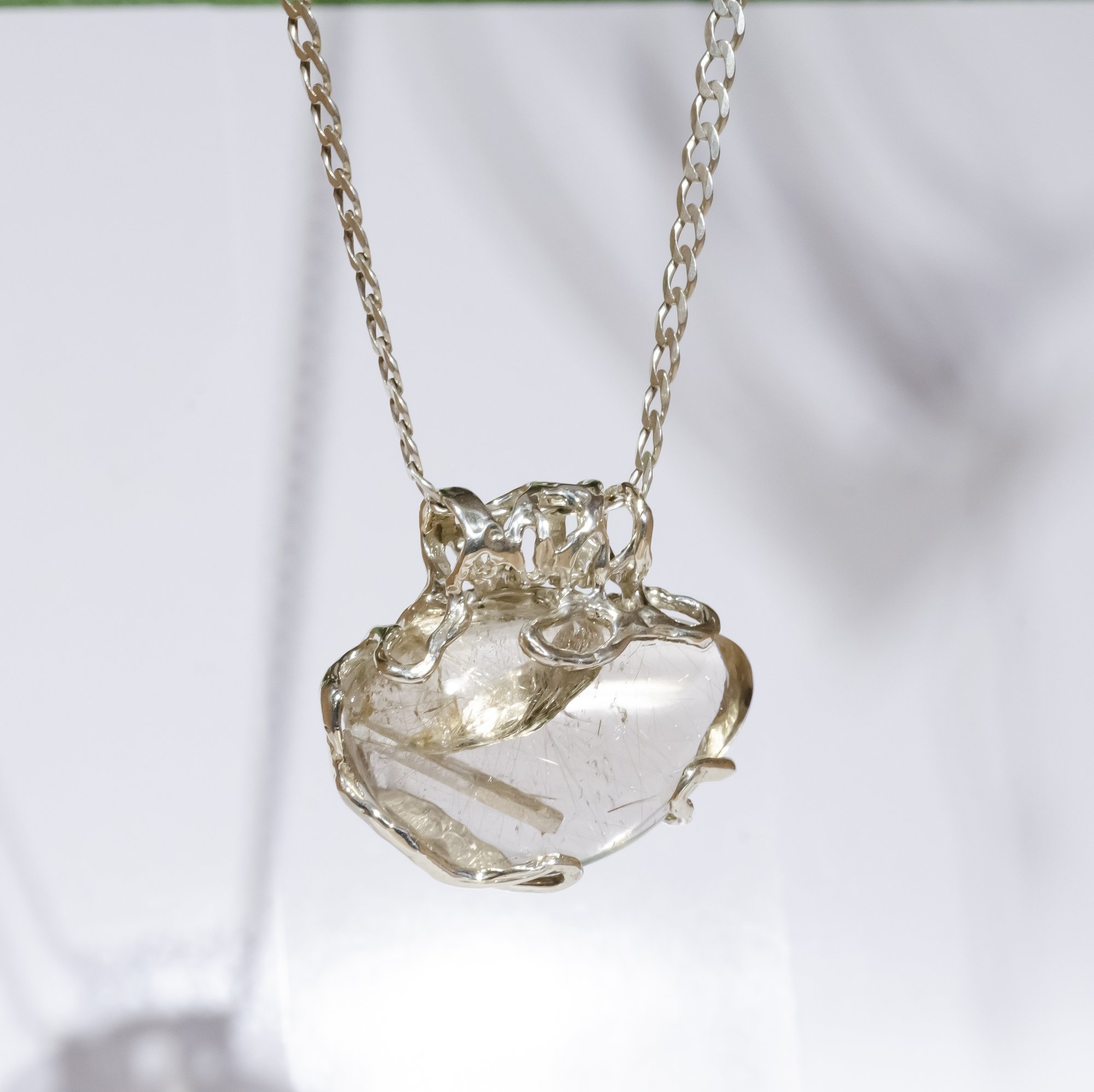 Кулон з рутилованим кварцом - зображення 2