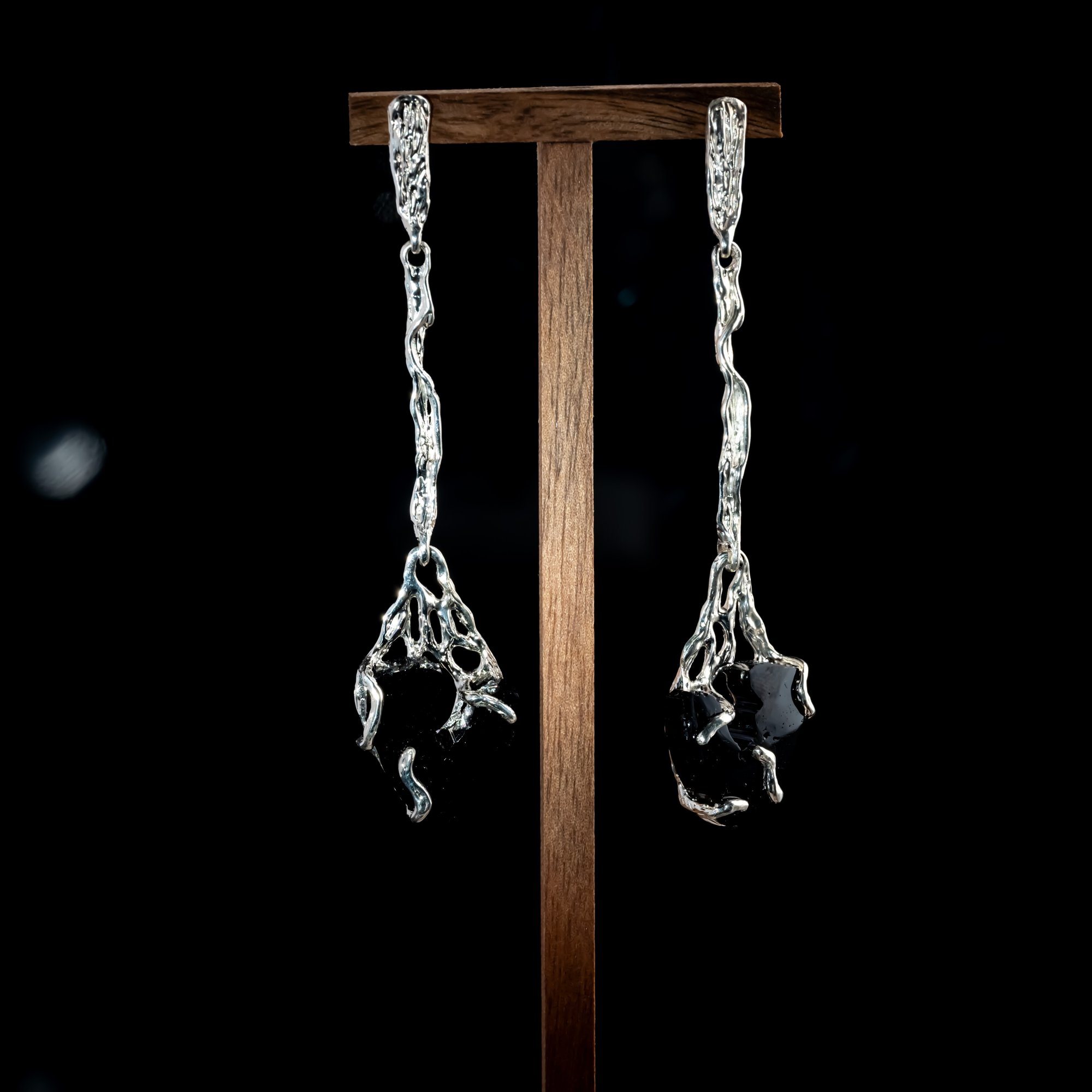 Сережки з шерлом