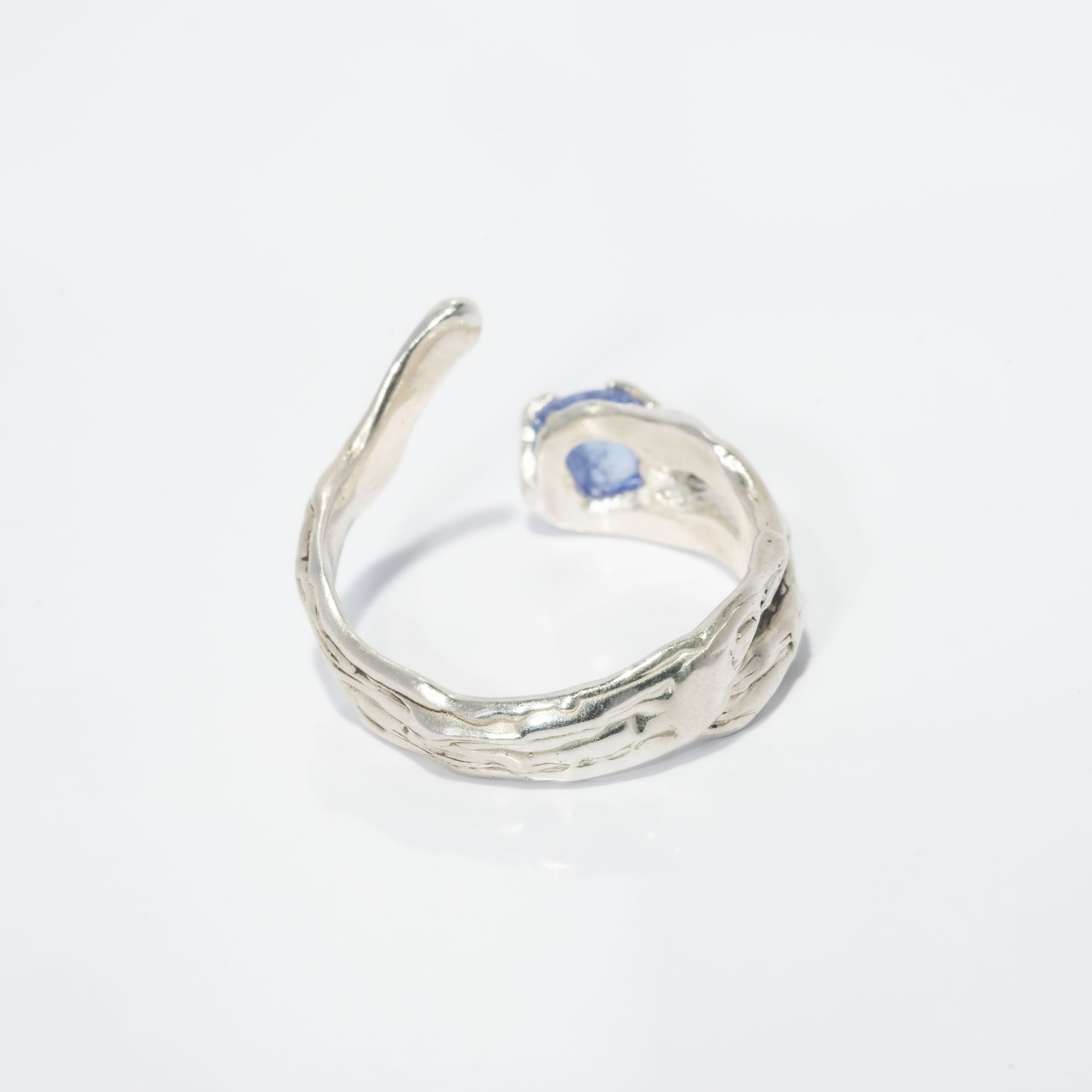 Каблучка з танзанітом - зображення 4