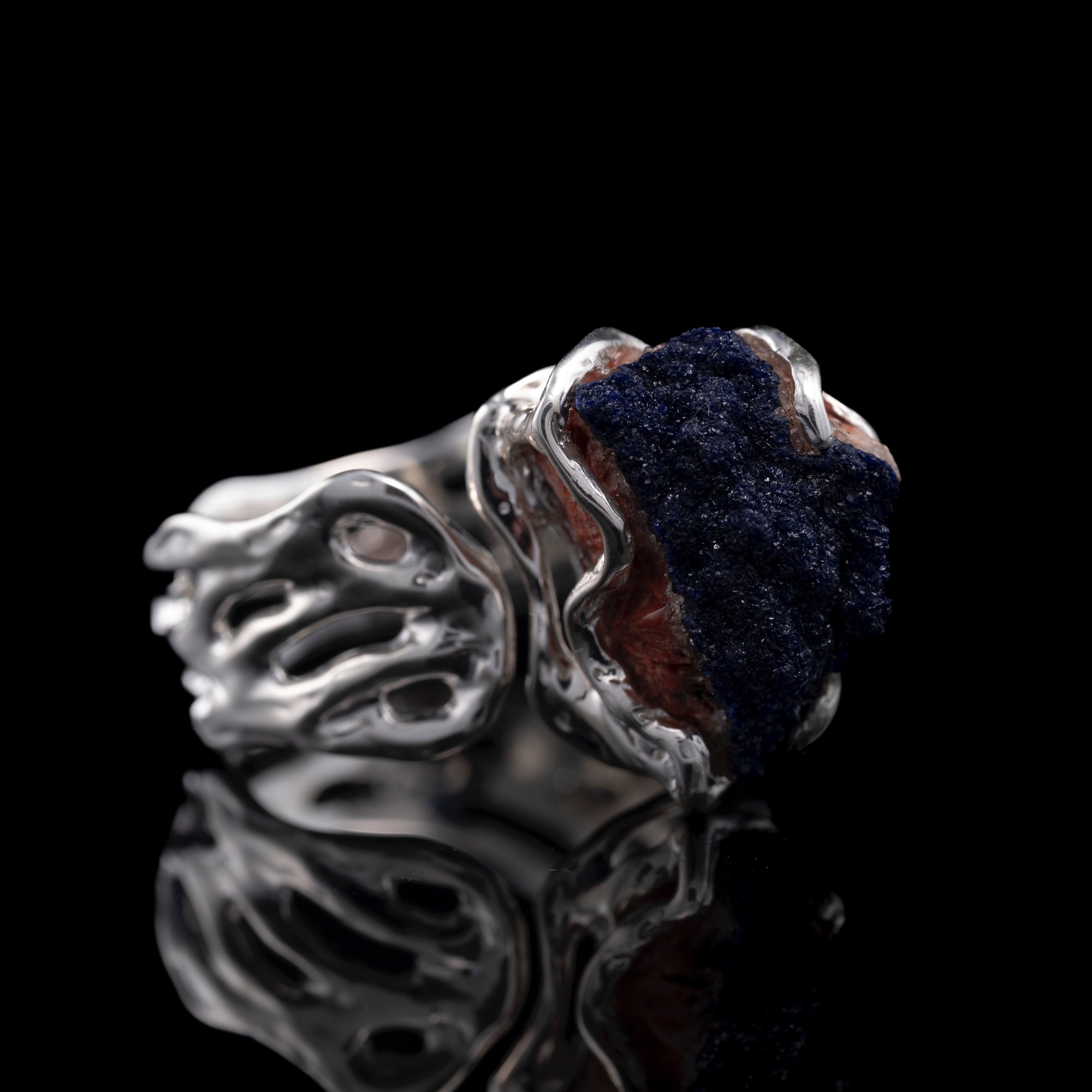 Каблучка з азуритом - зображення 3