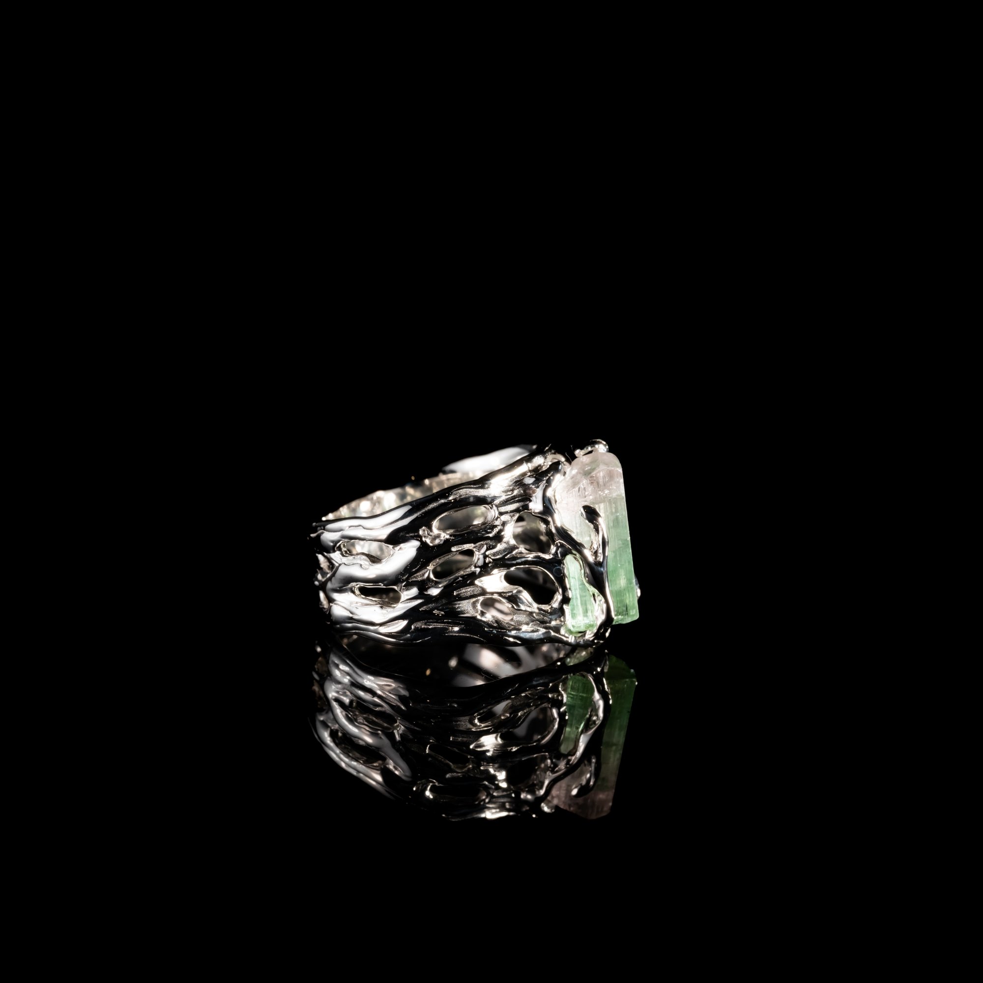 Каблучка з турмаліном - зображення 3