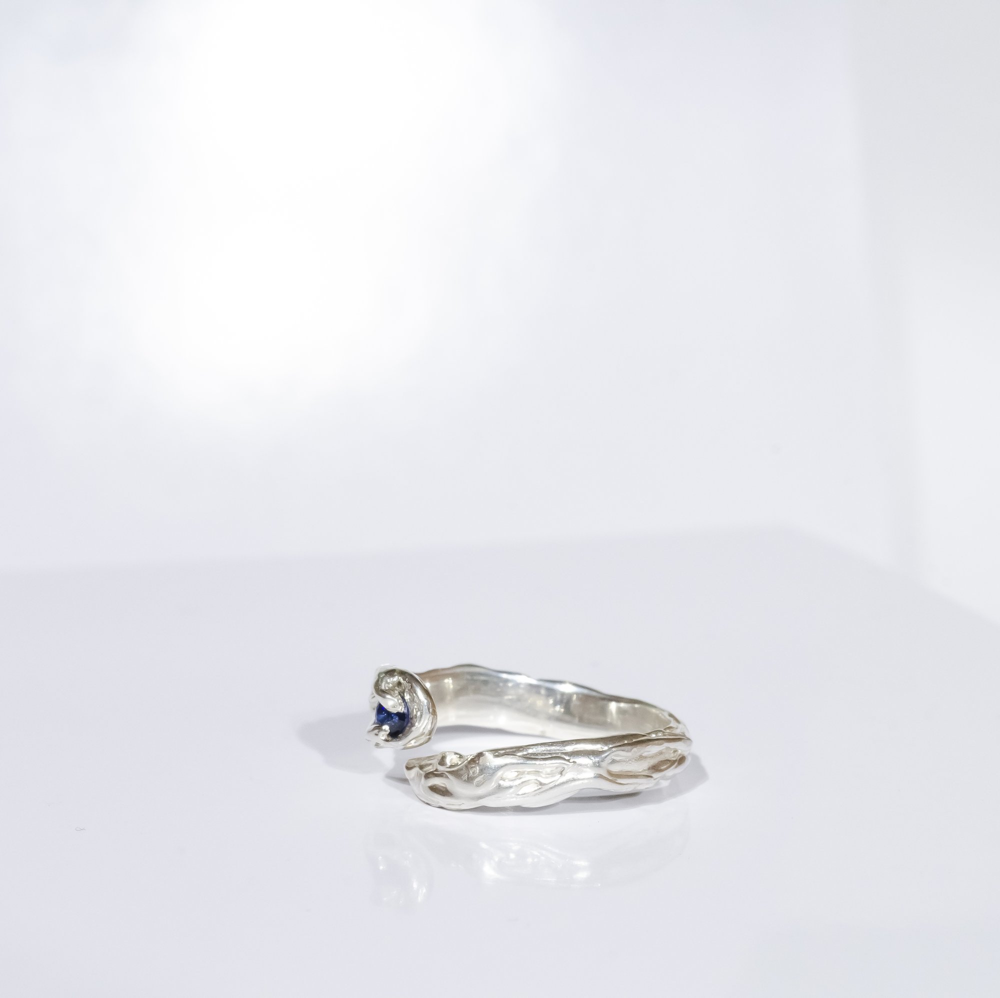 Каблучка з сапфіром - зображення 3