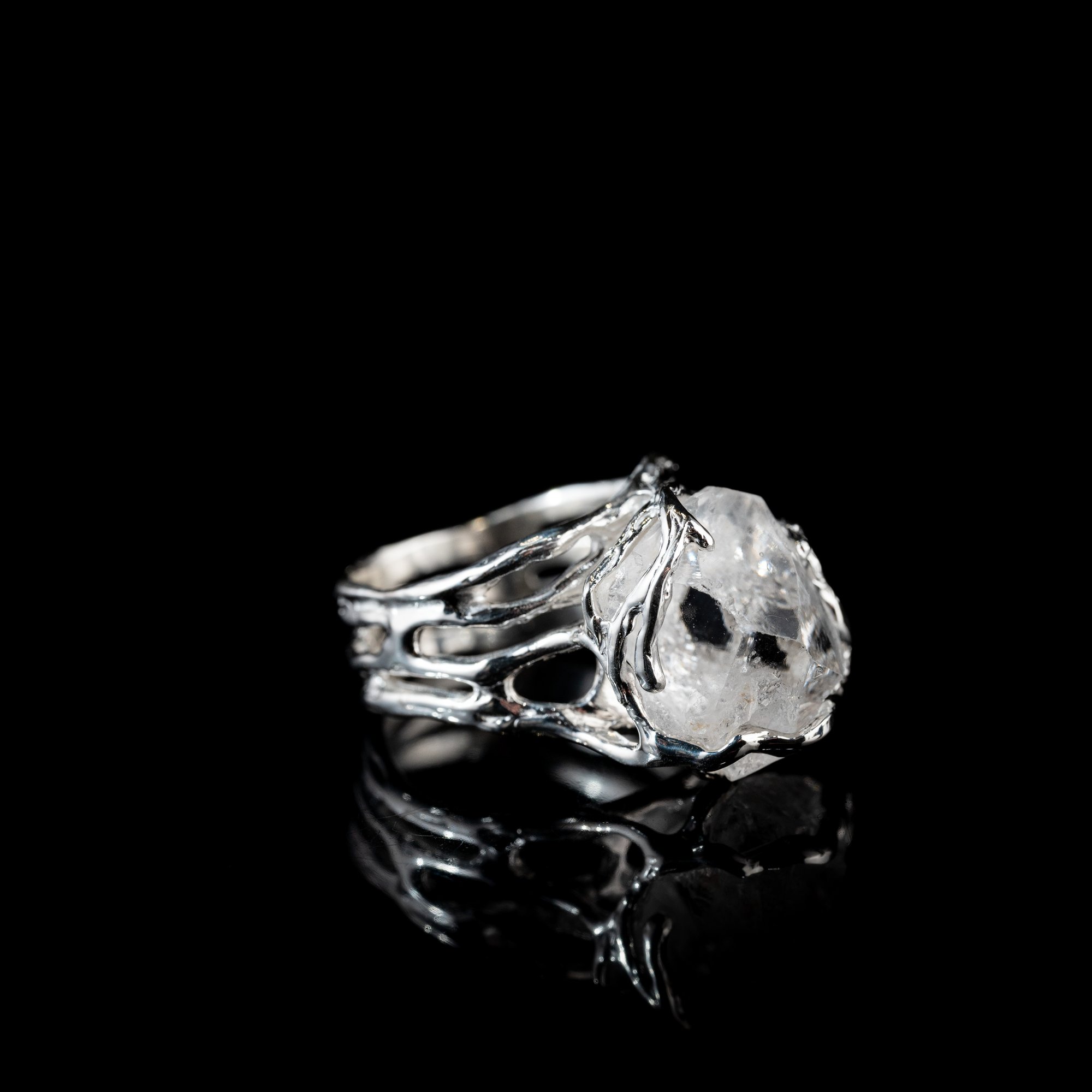 Каблучка з кварцом - зображення 3