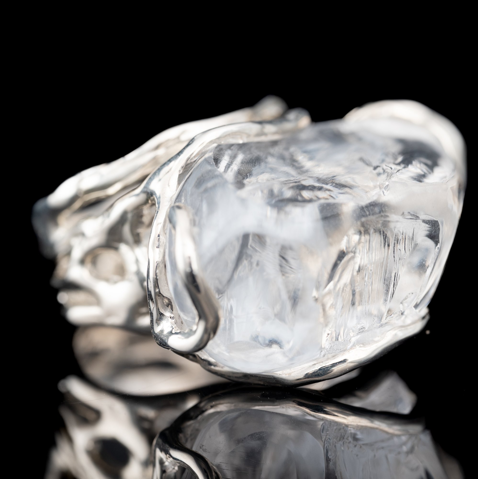 Каблучка з гірським кришталем - зображення 2