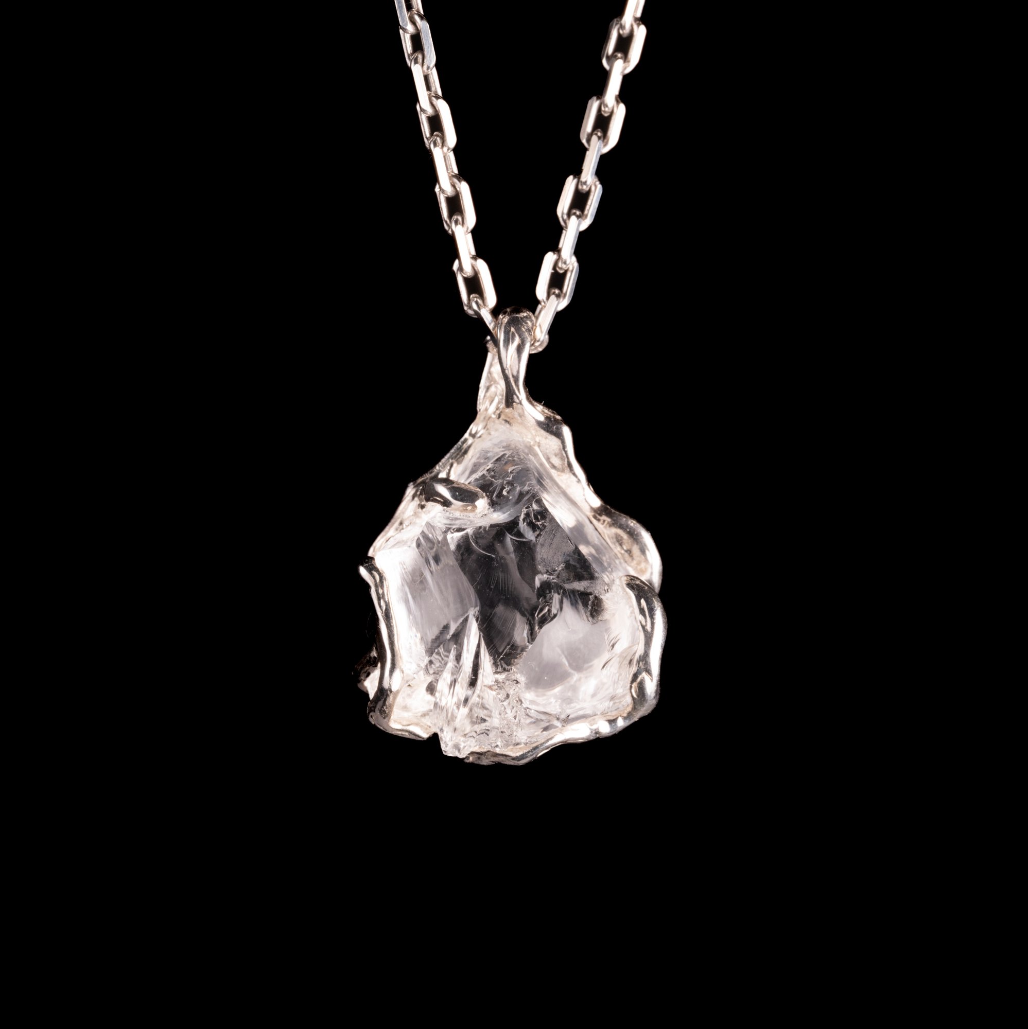 Кулон з гірським кришталем