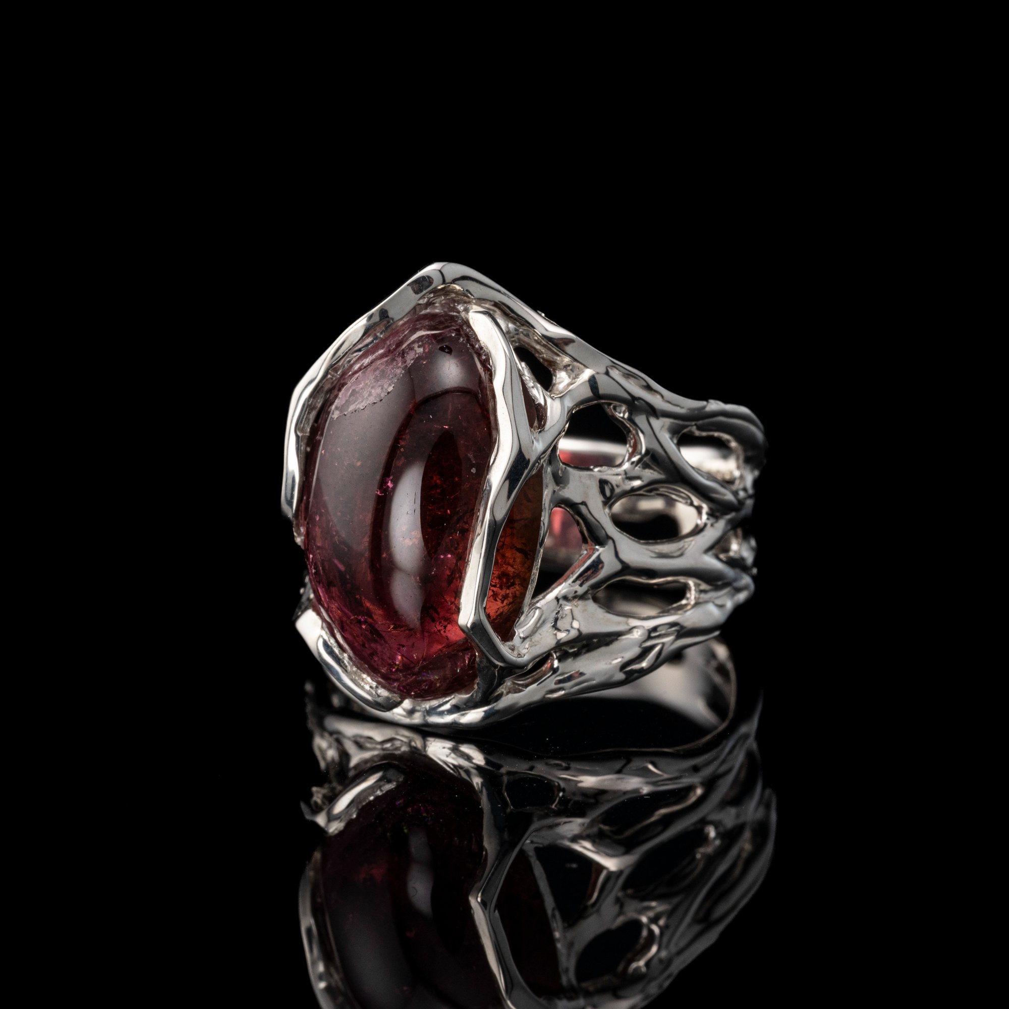 Каблучка з рубелітом - зображення 2