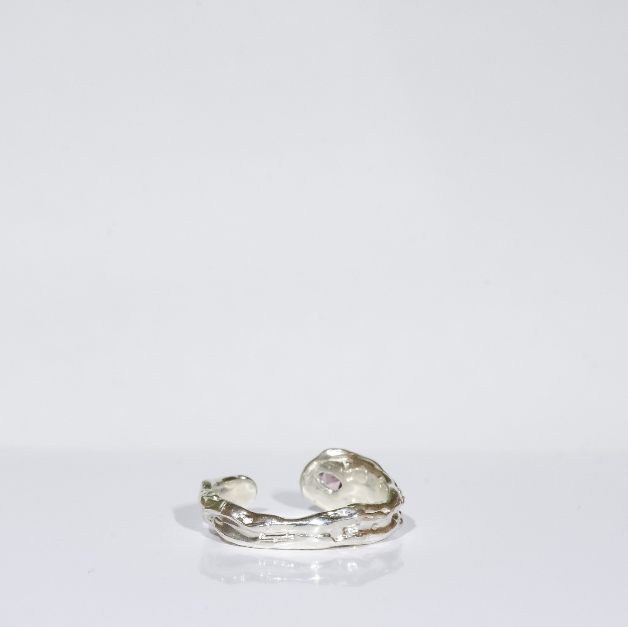 Каблучка з рожевим турмаліном - зображення 5