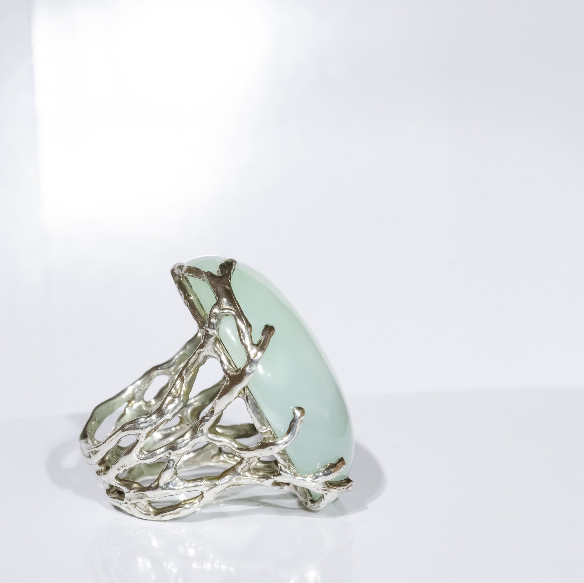 Каблучка з хризопалом - 8