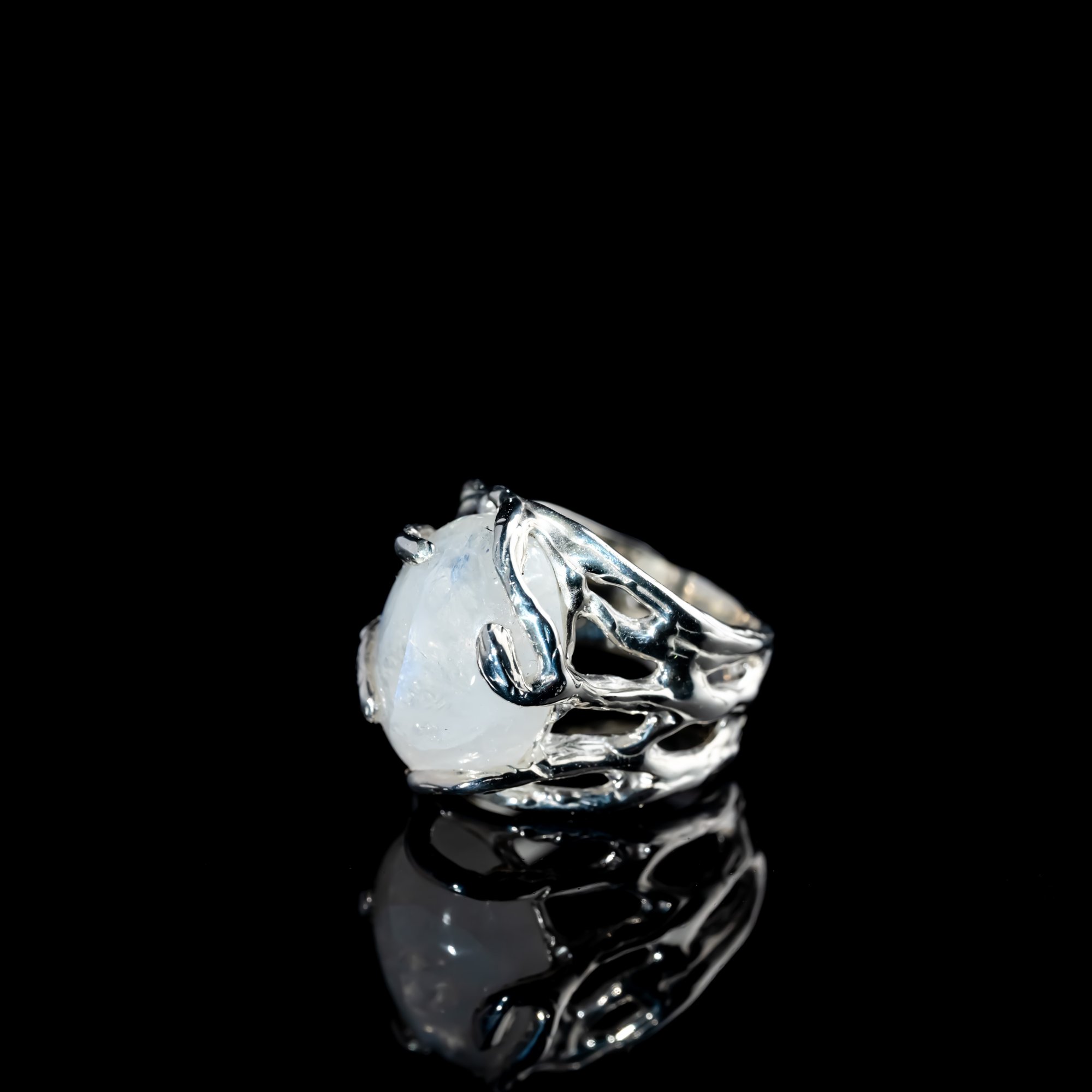 Каблучка з місячним камінням - зображення 2