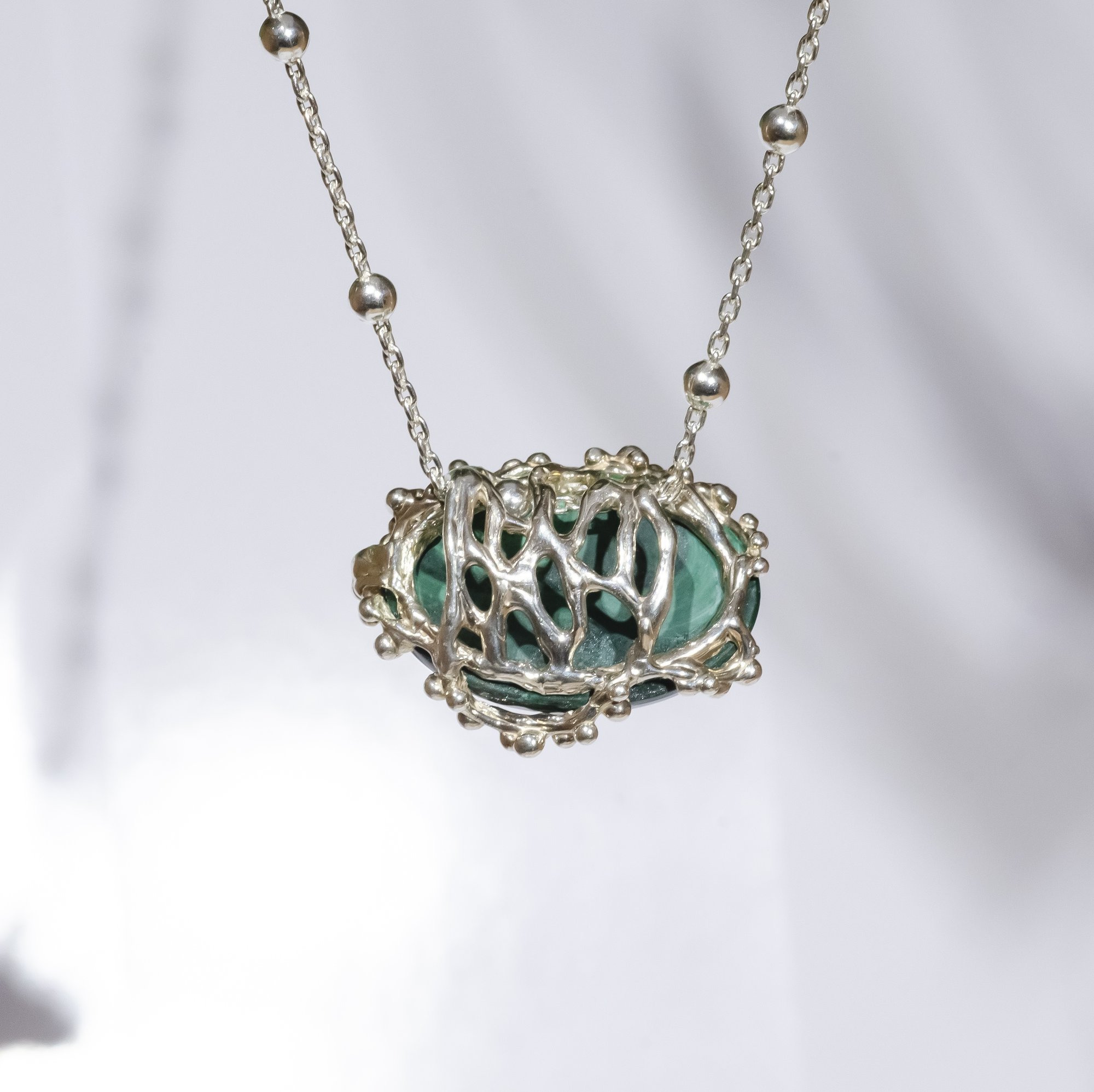 Кулон з малахітом - зображення 3