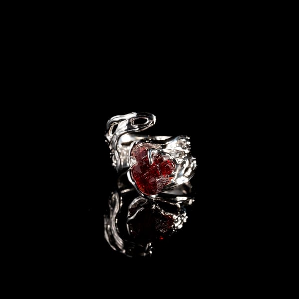 Каблучка зі спессартином