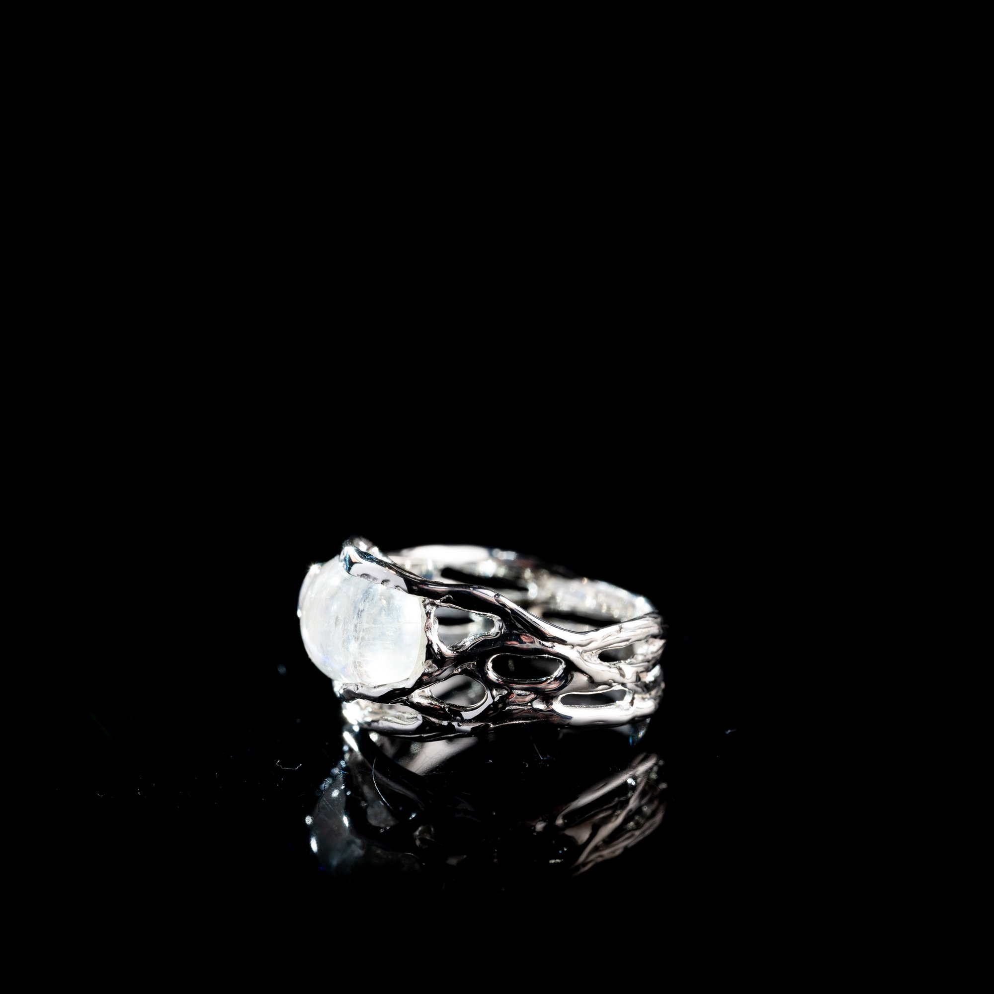 Каблучка з місячним камінням - зображення 2