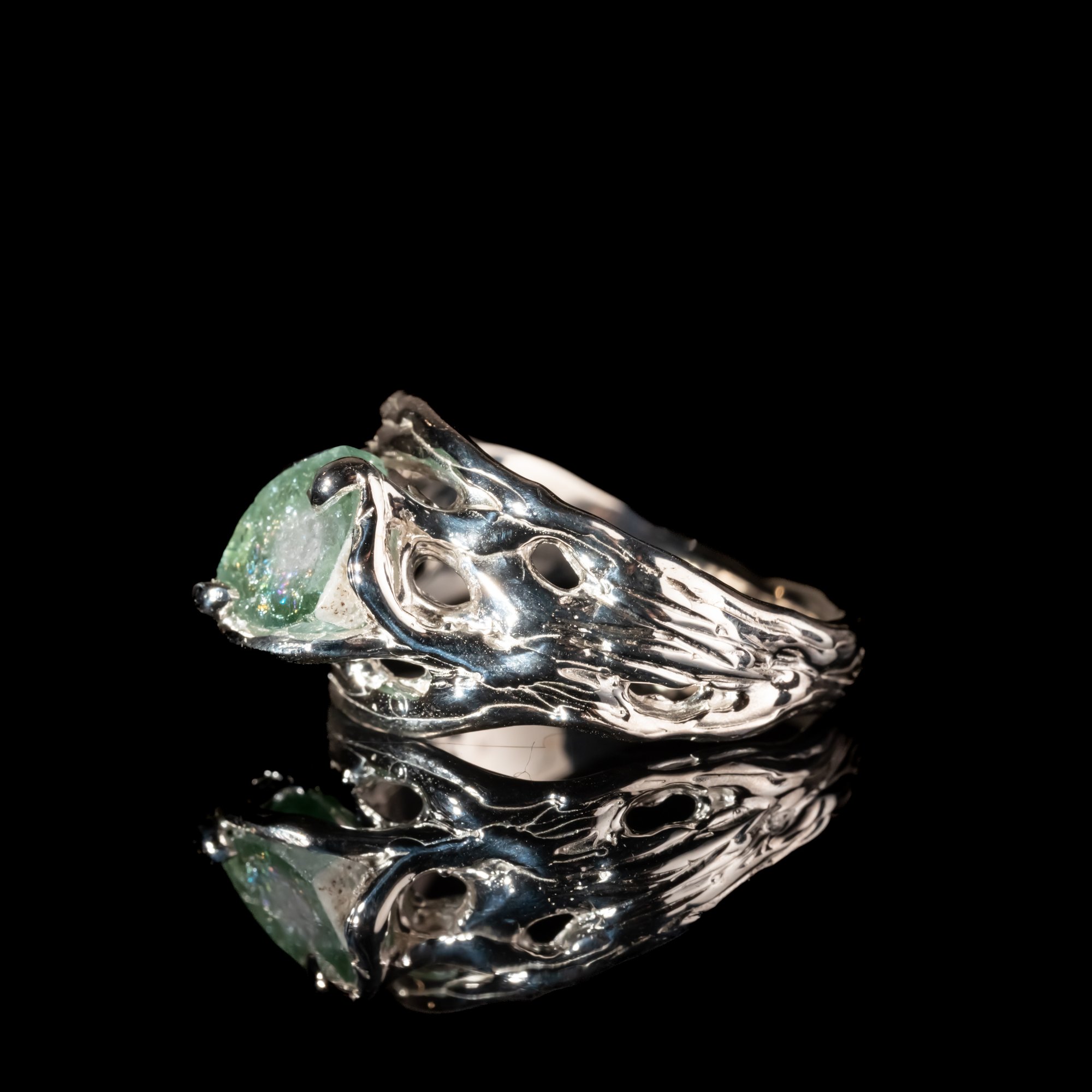 Каблучка з турмаліном - зображення 2