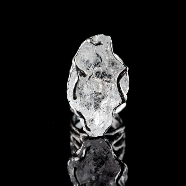 Каблучка з гірським кришталем