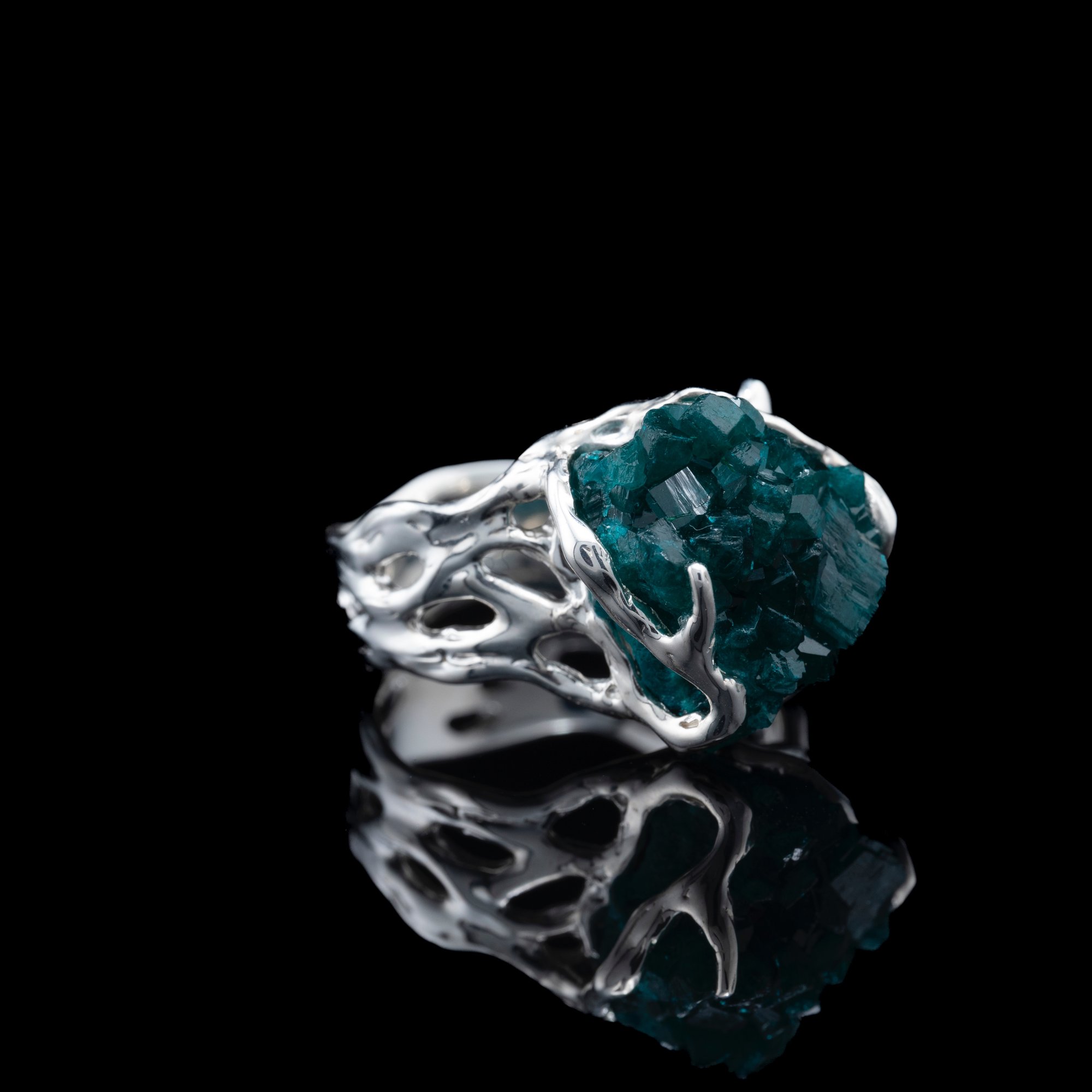 Каблучка з діоптазом - зображення 3