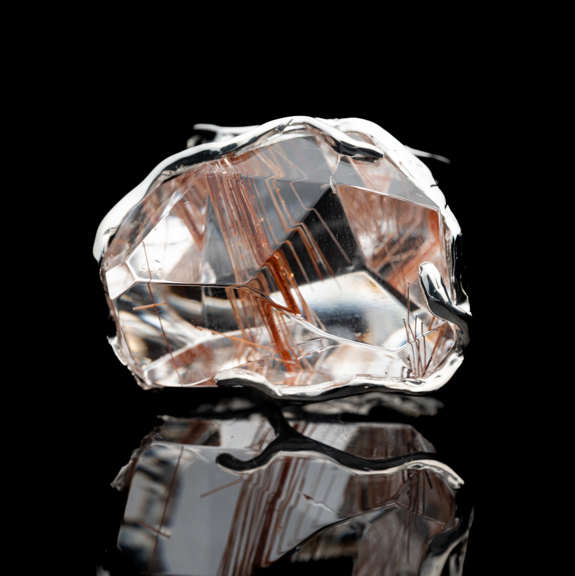 Каблучка з рутиловим кварцом - зображення 2