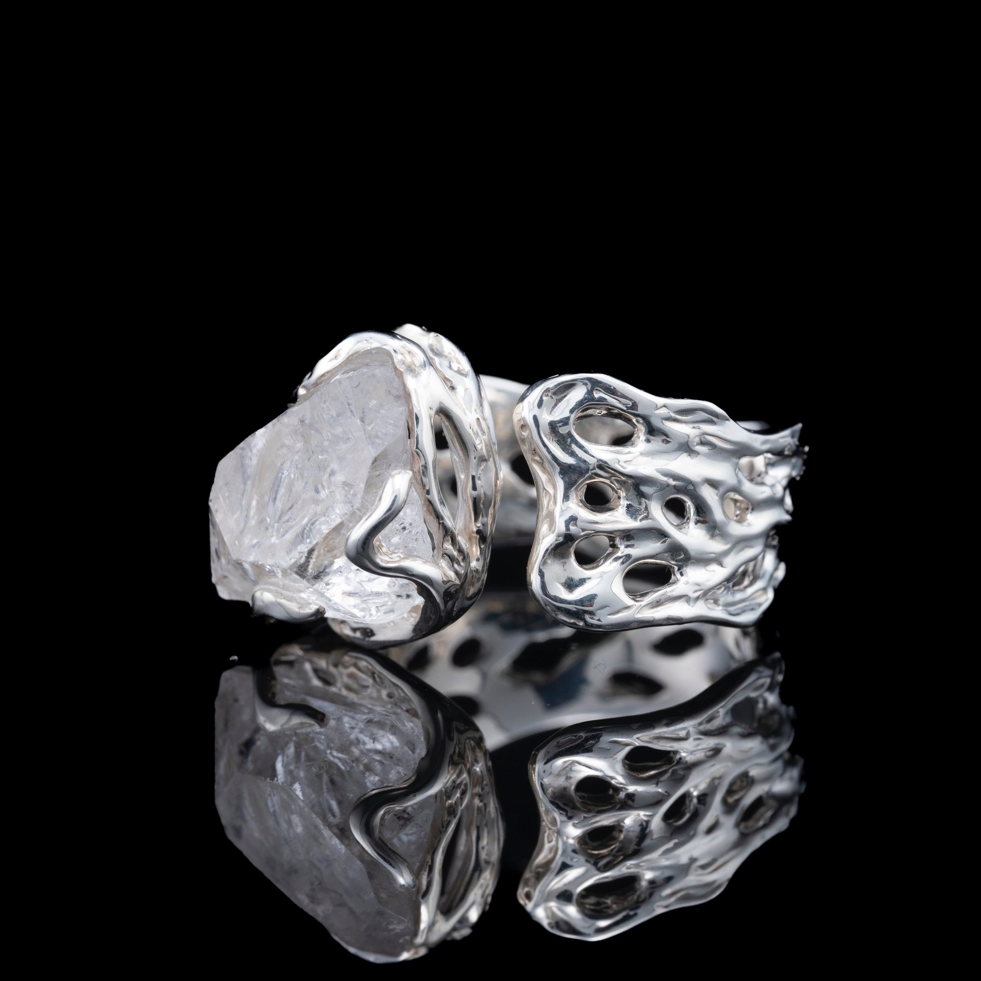 Каблучка з гірським кришталем - зображення 2