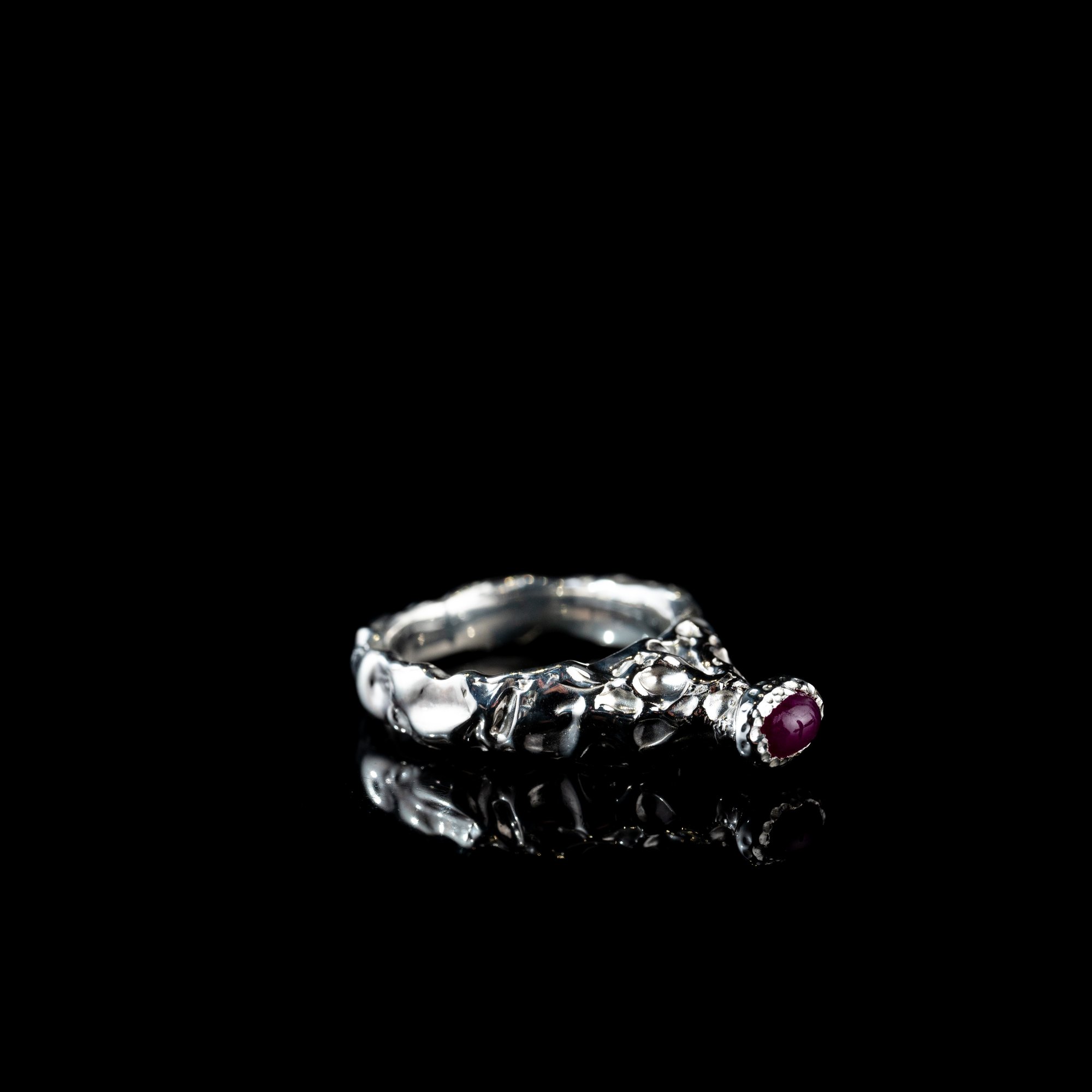 Каблучка з рубіном - зображення 3