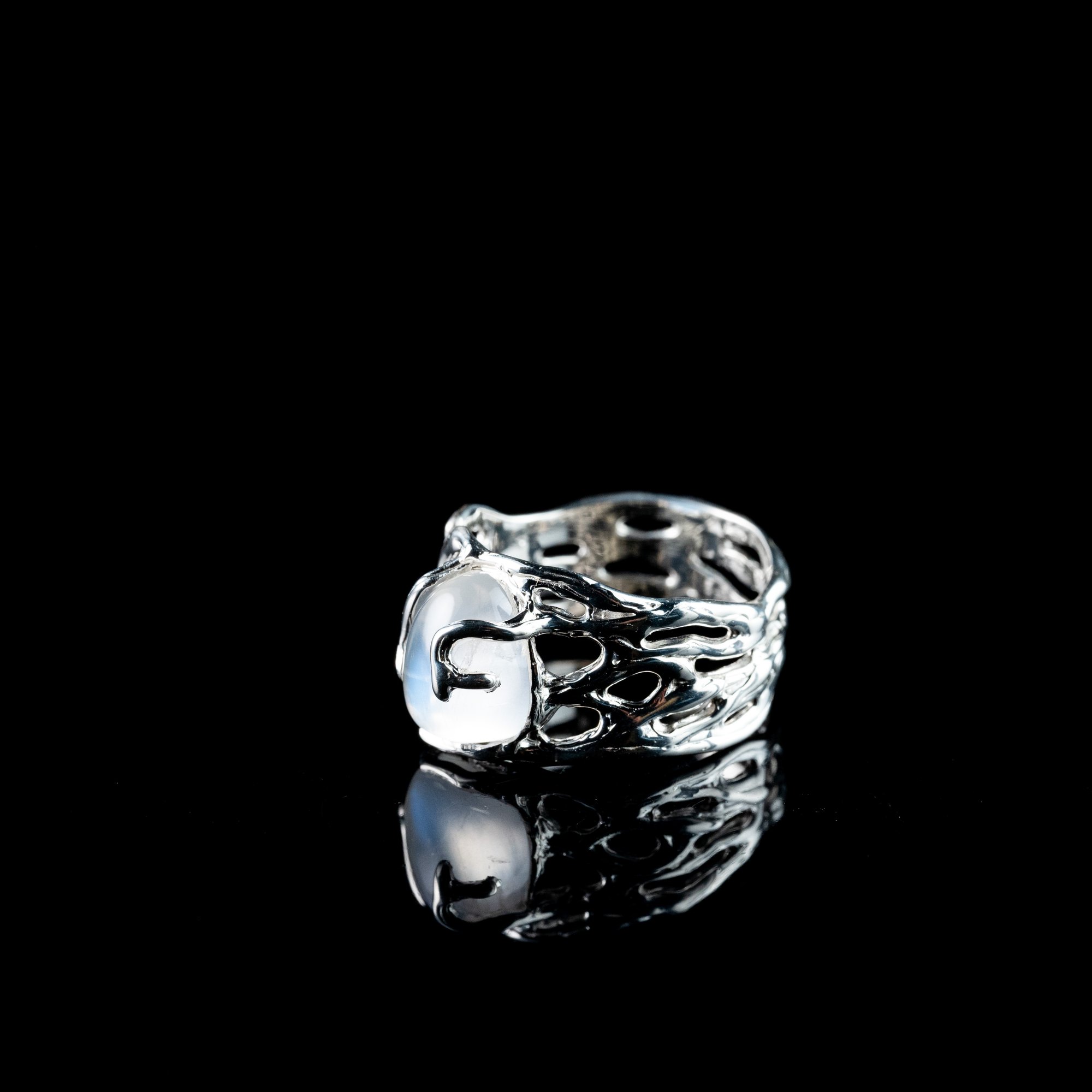 Каблучка з місячним камінням - зображення 2