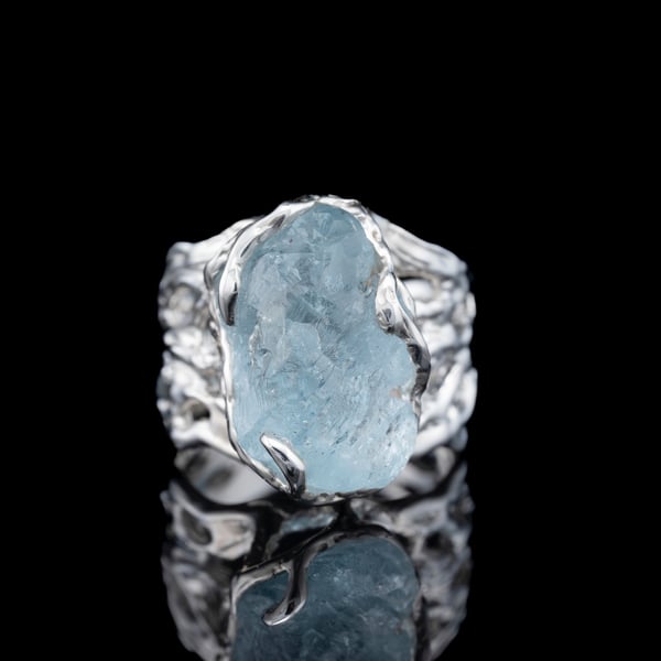 Каблучка з топазом