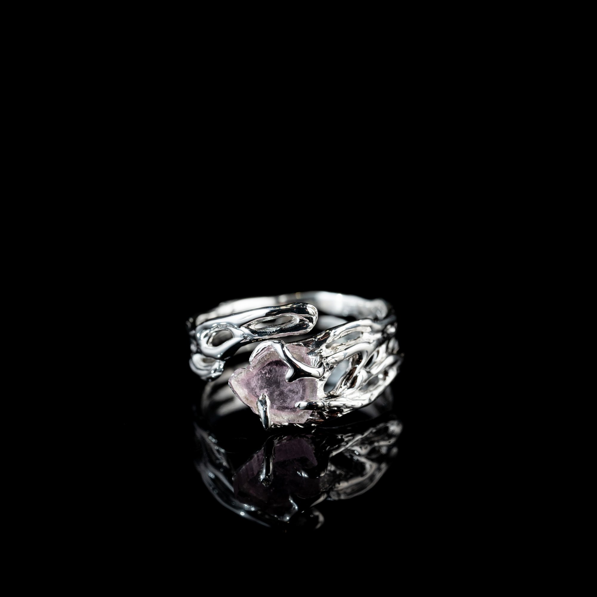 Каблучка з турмаліном