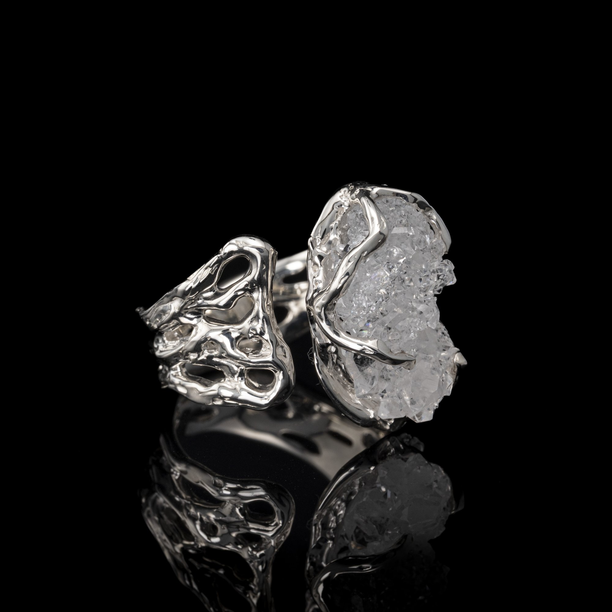 Каблучка з гірським кришталем - зображення 3