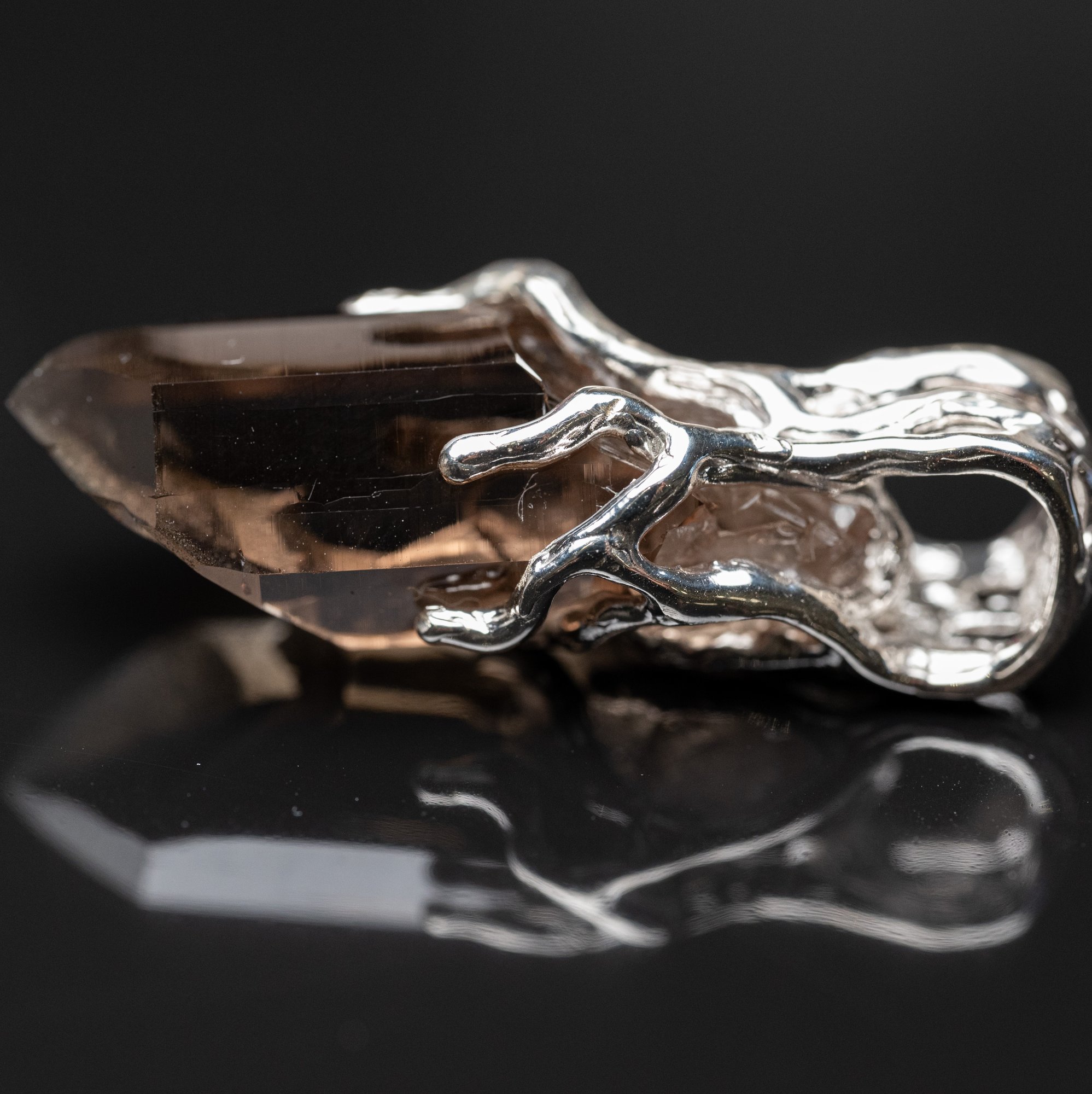 Кулон з димчастим кварцом - зображення 2