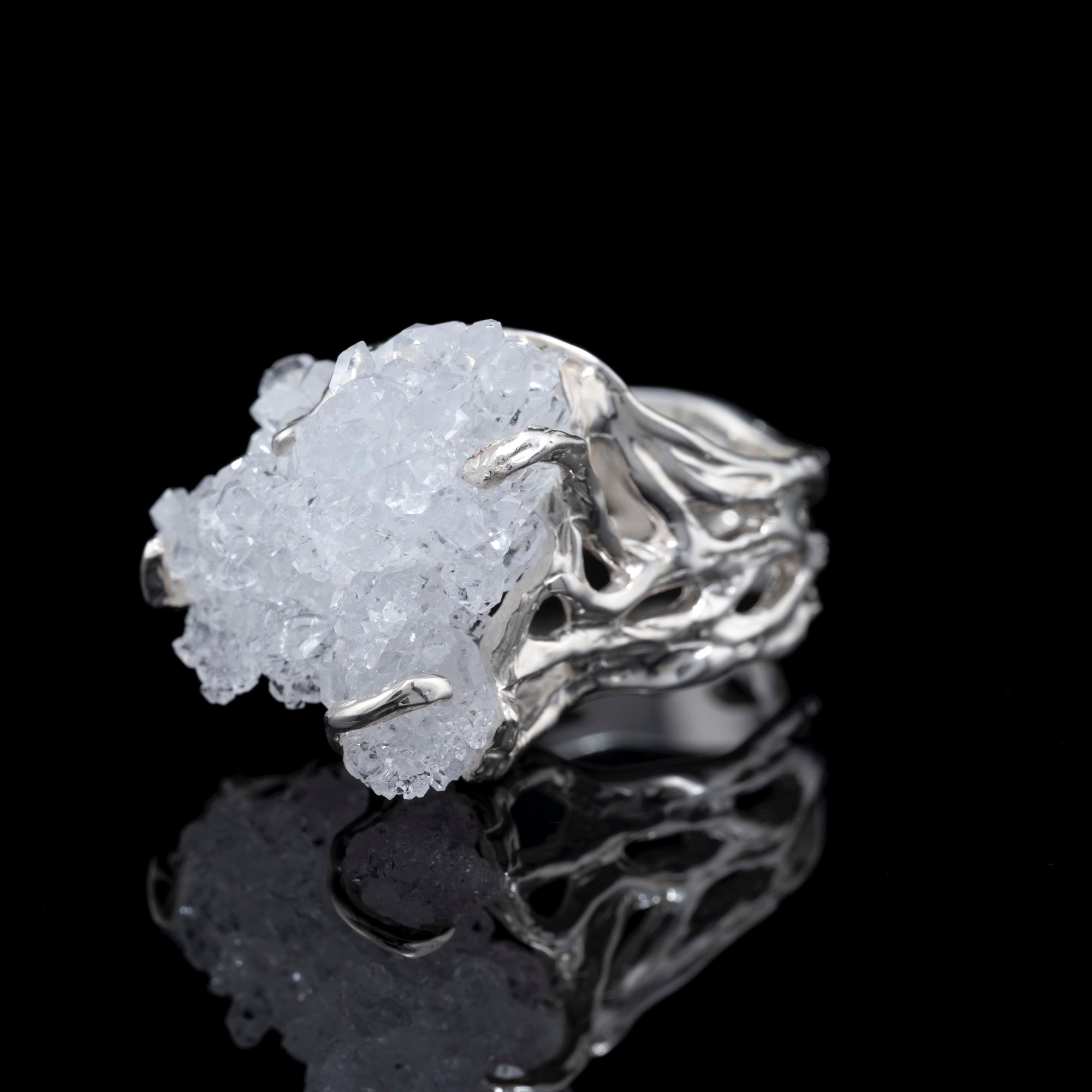 Каблучка з гірським кришталем - зображення 2