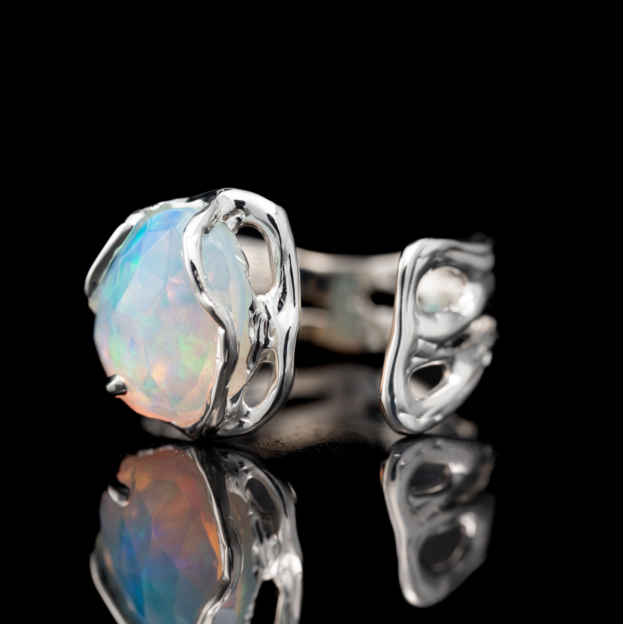 Каблучка з опалом - зображення 3