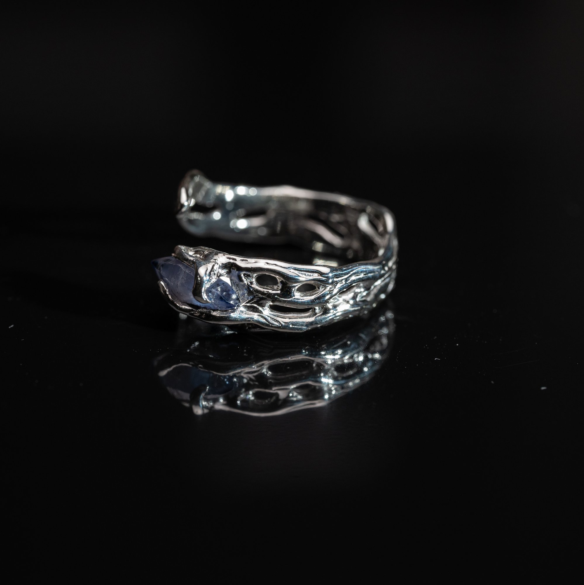 Каблучка з сапфіром - зображення 2