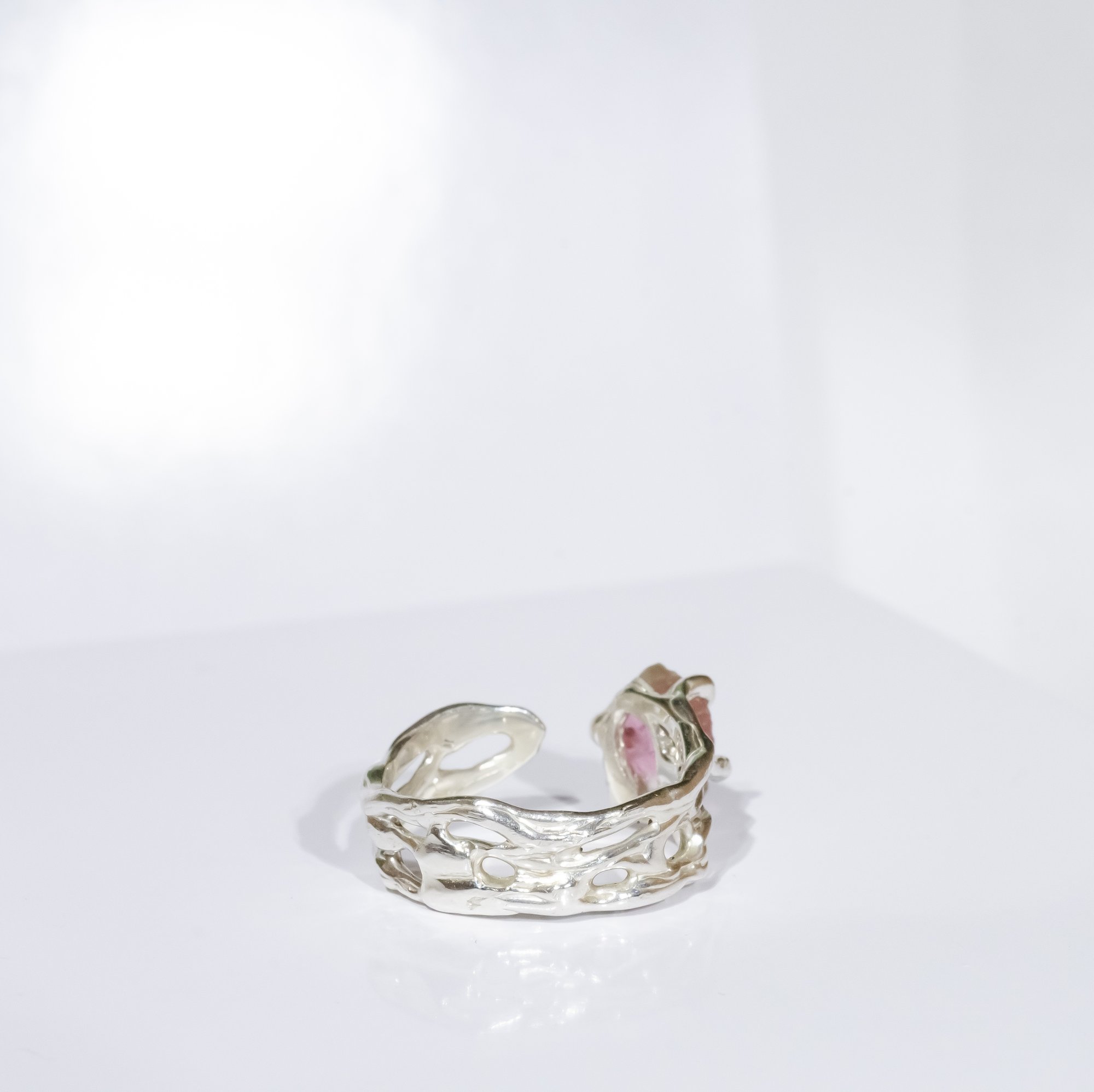 Каблучка з кавуновим турмаліном - зображення 6