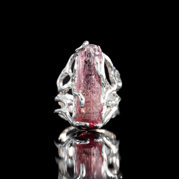 Rubellite Ring