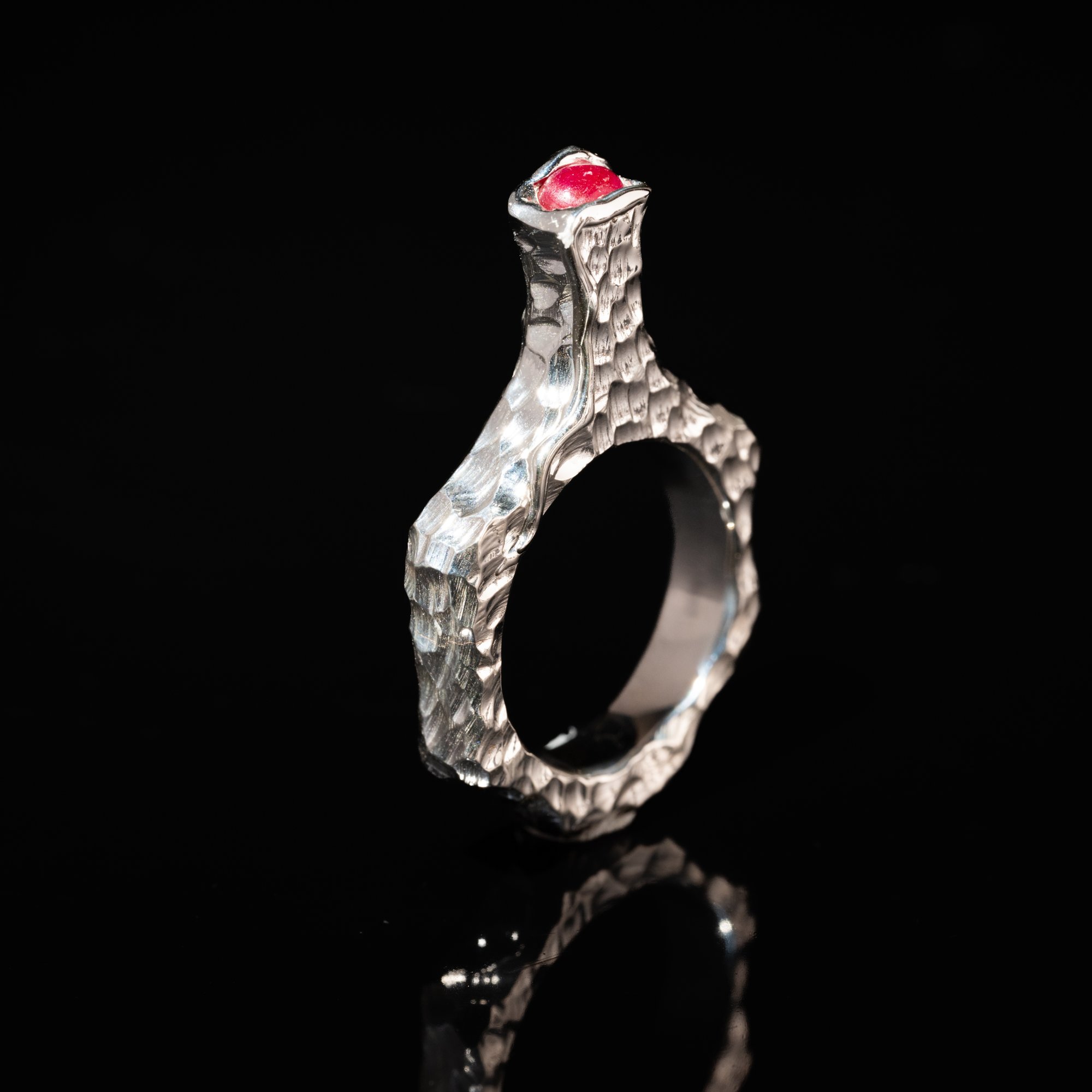 Каблучка з рубіном - зображення 3