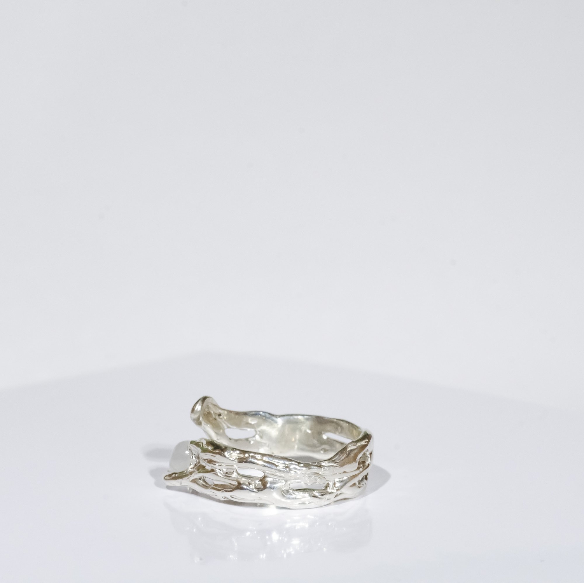 Каблучка з місячним камінням - зображення 3