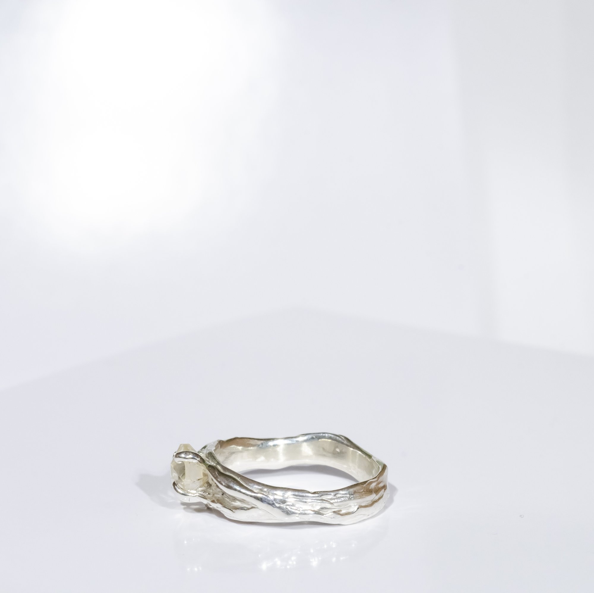 Каблучка з цитрином - зображення 3