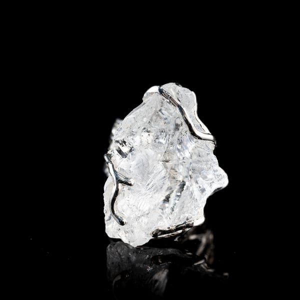 Каблучка з гірським кришталем