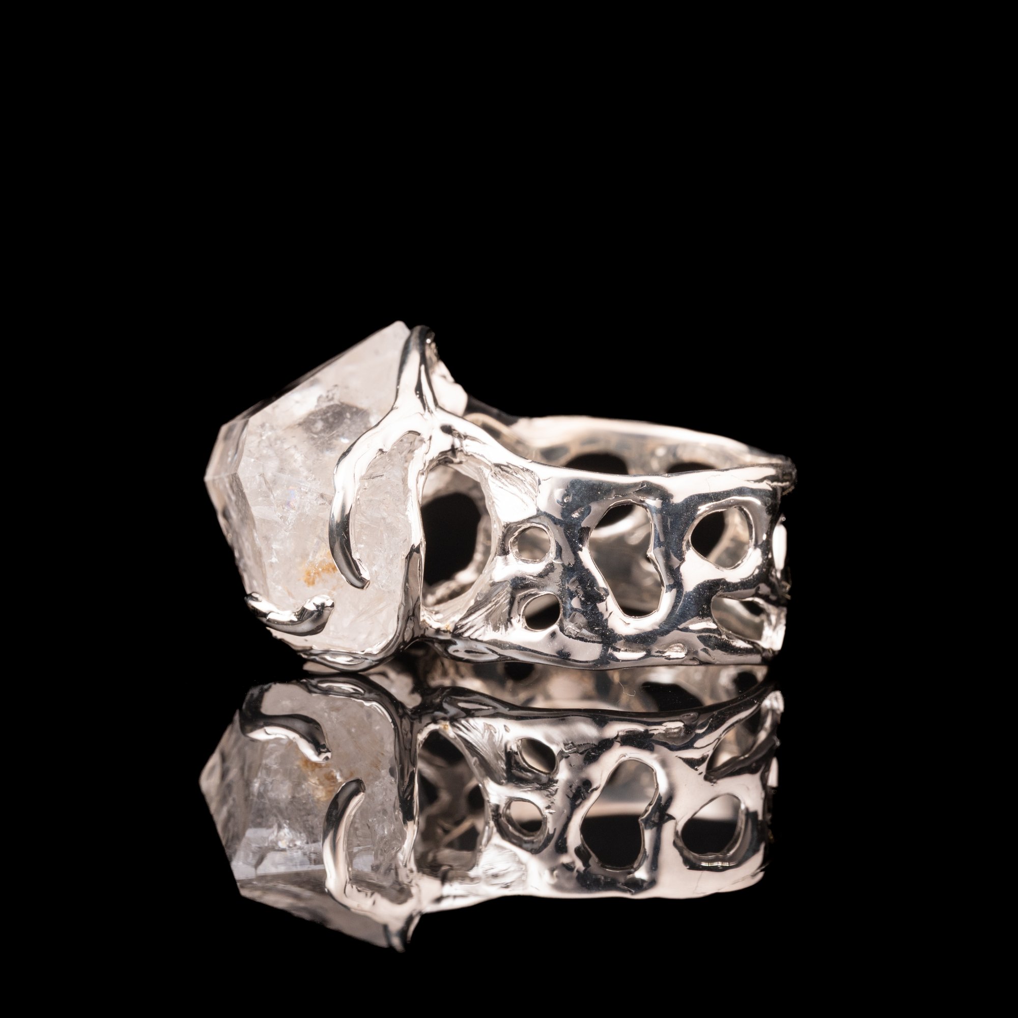 Каблучка з кварцом - зображення 3