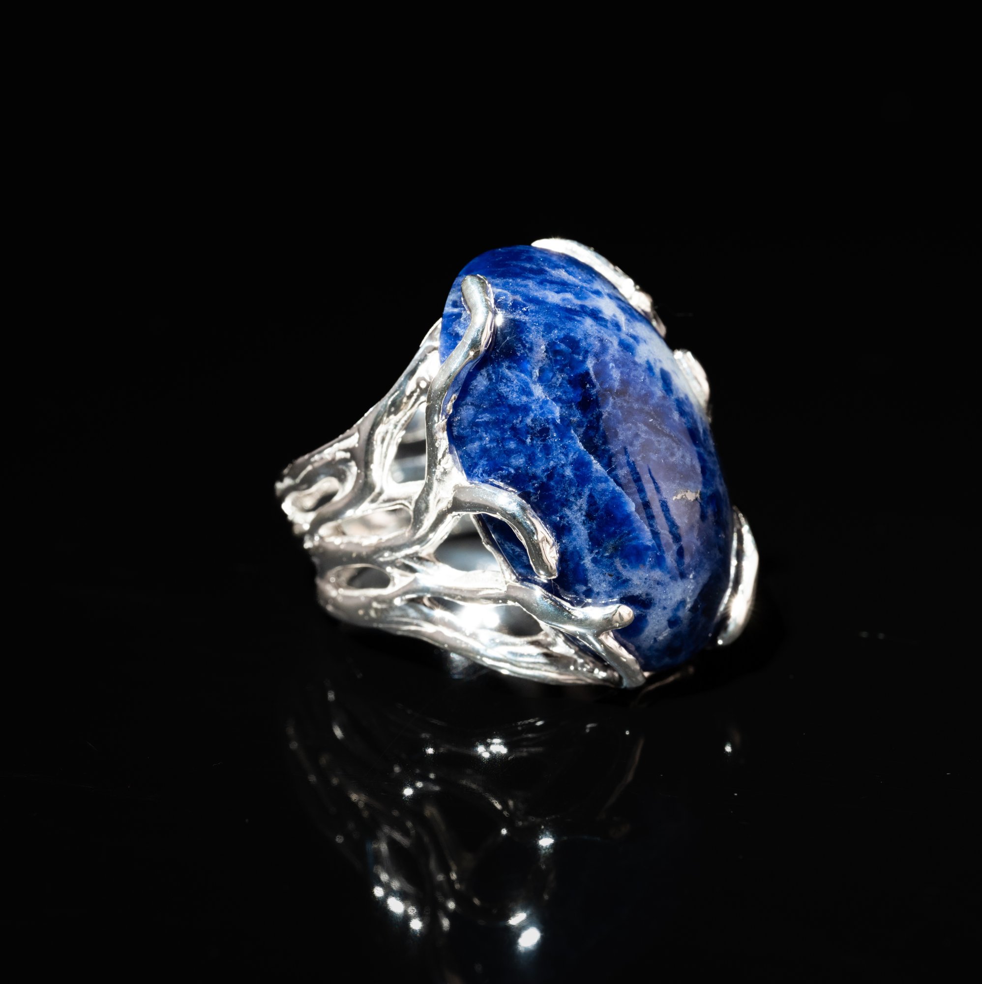 Каблучка з содалітом - зображення 2