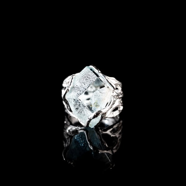 Ring with Blue Topaz