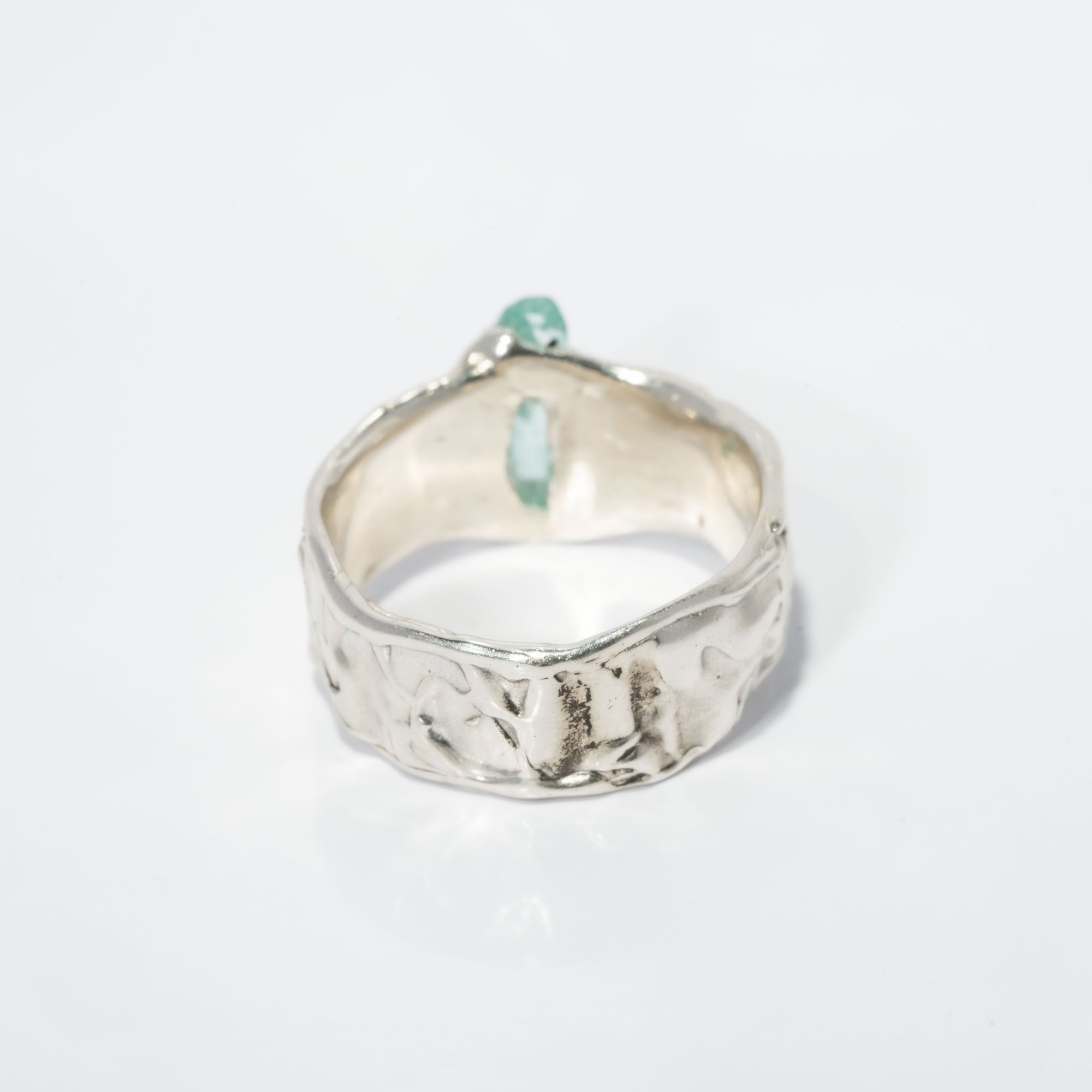 Каблучка зі смарагдом - зображення 4