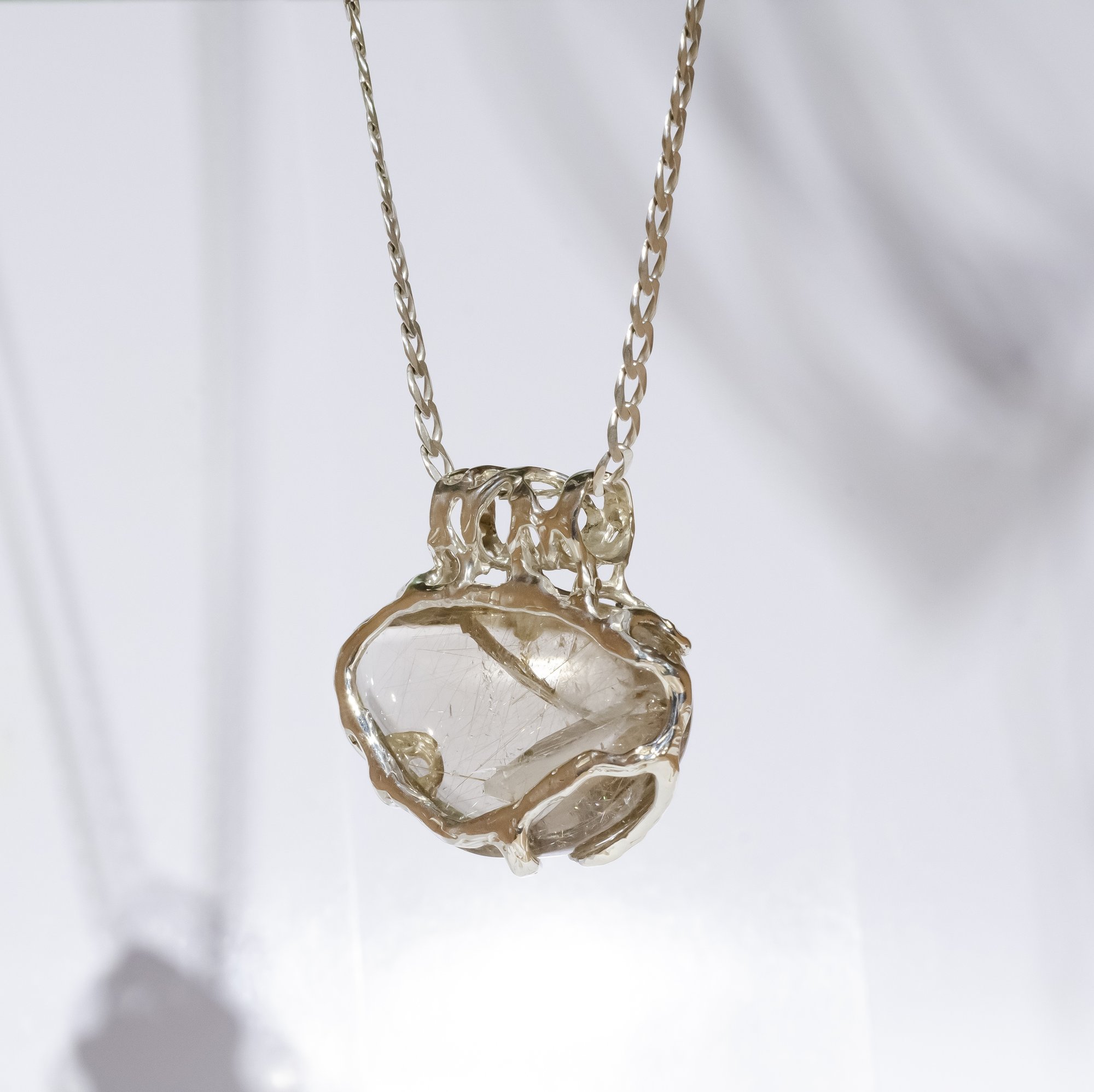 Кулон з рутилованим кварцом - зображення 4