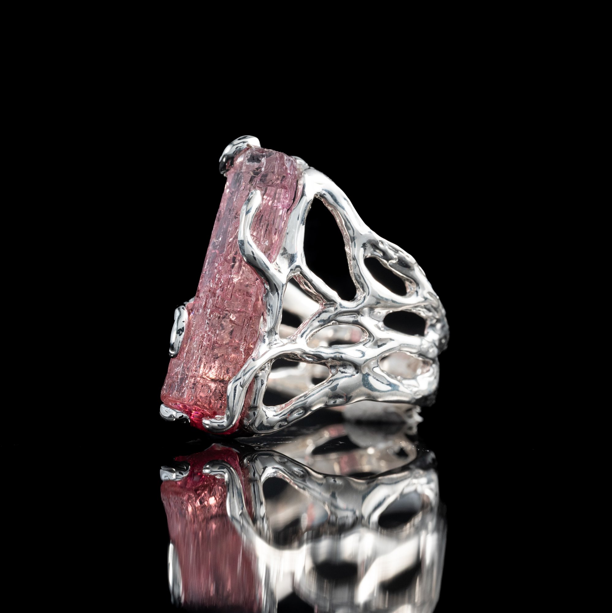 Каблучка з рубелітом - зображення 3