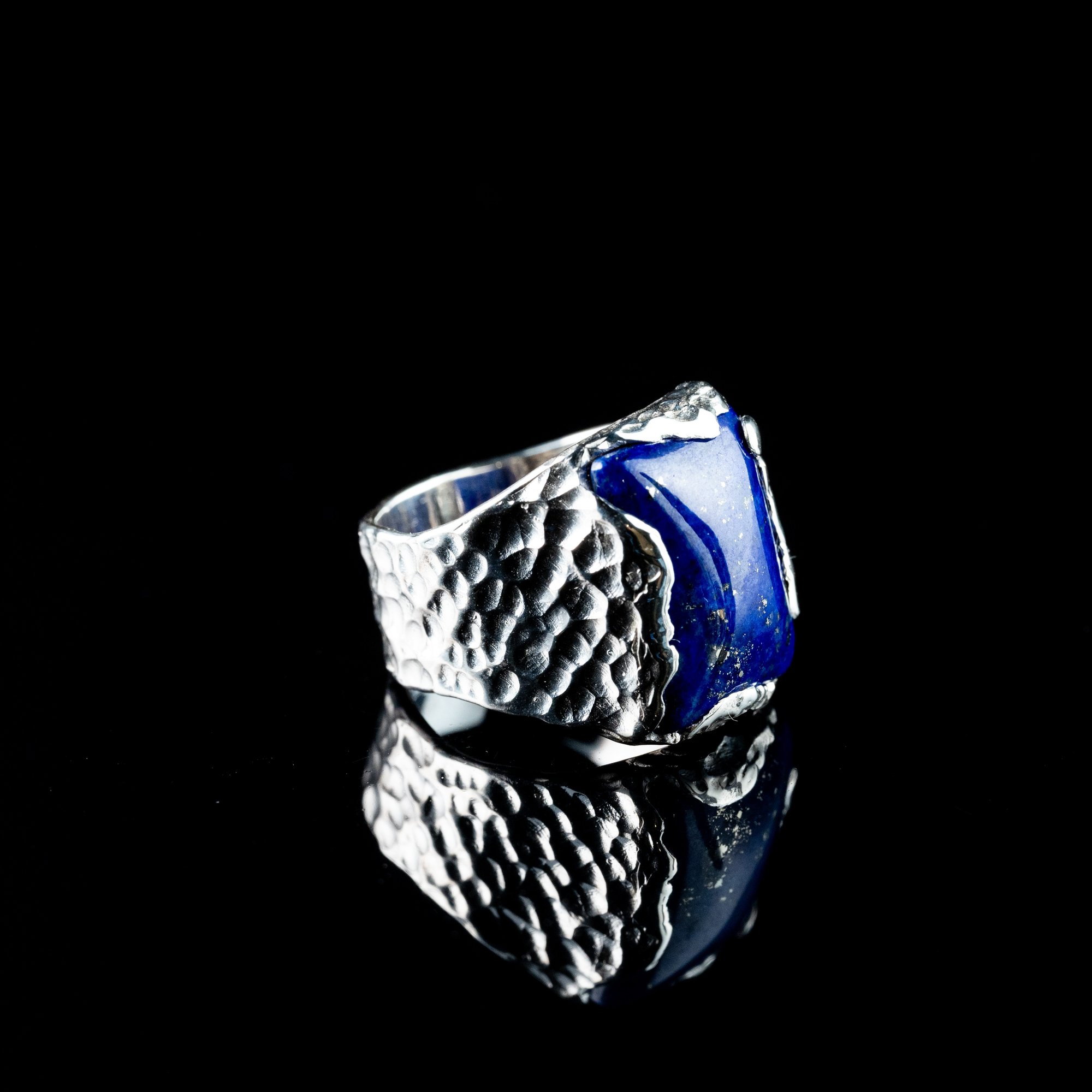 Каблучка з лазуритом - зображення 3