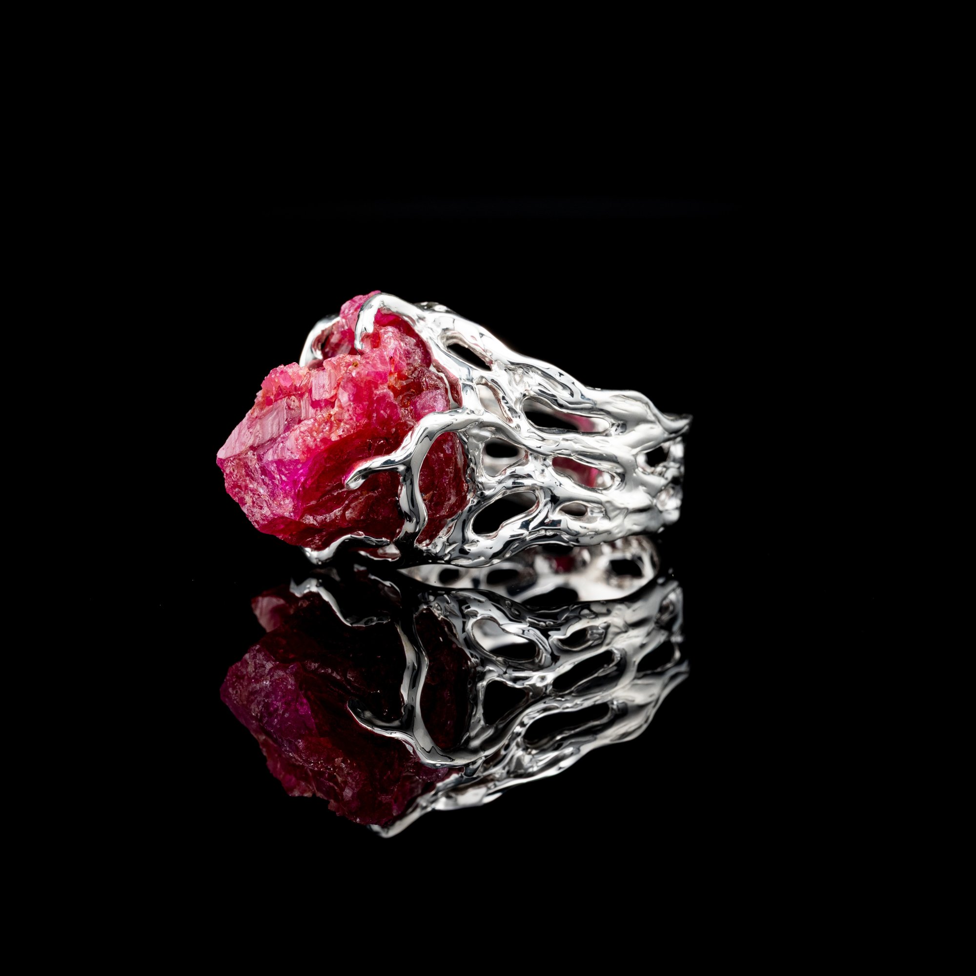 Каблучка з рубіном - зображення 3