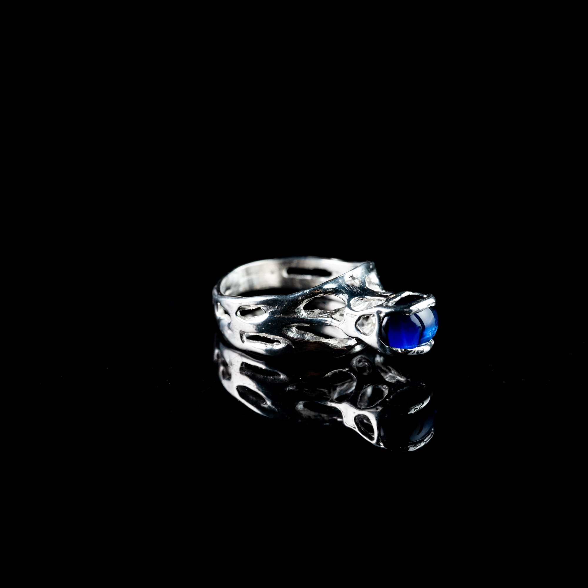Каблучка з сапфіром - зображення 3