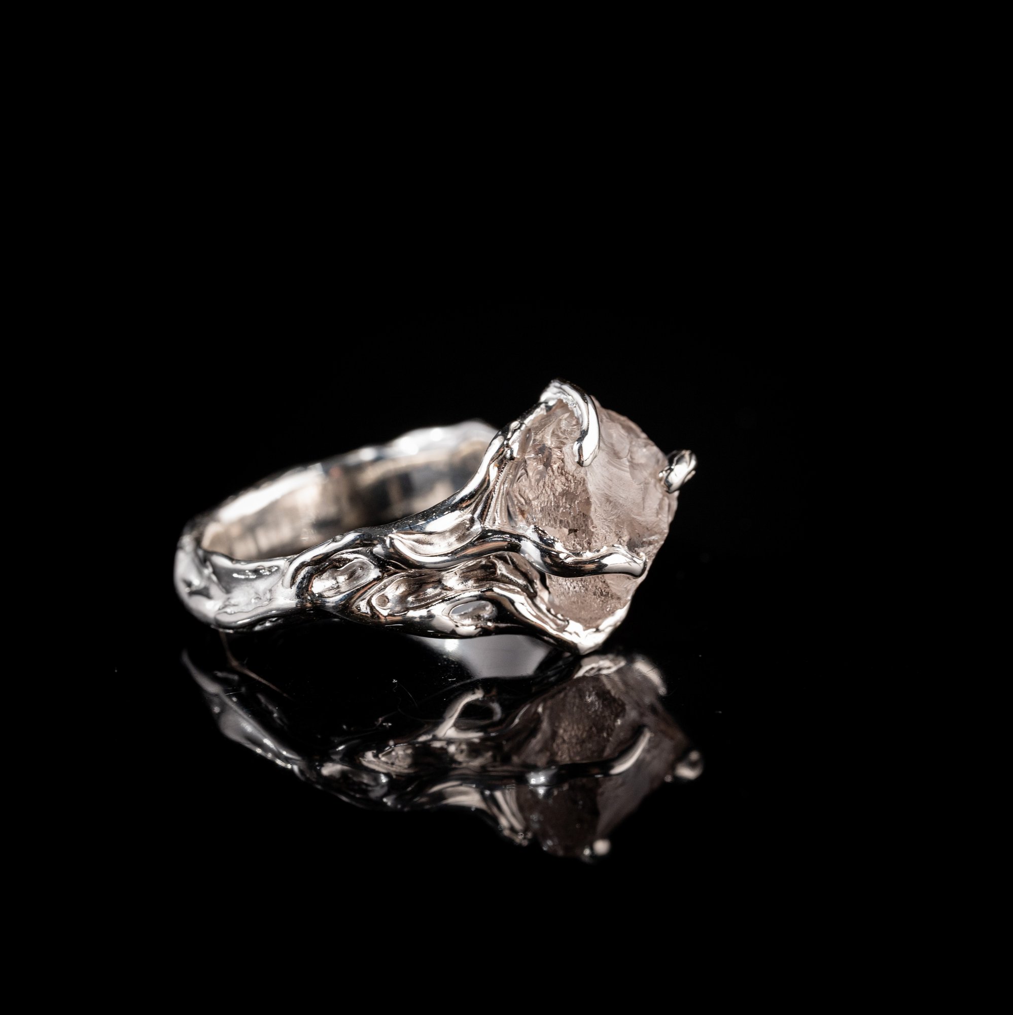 Каблучка з винним топазом - зображення 3