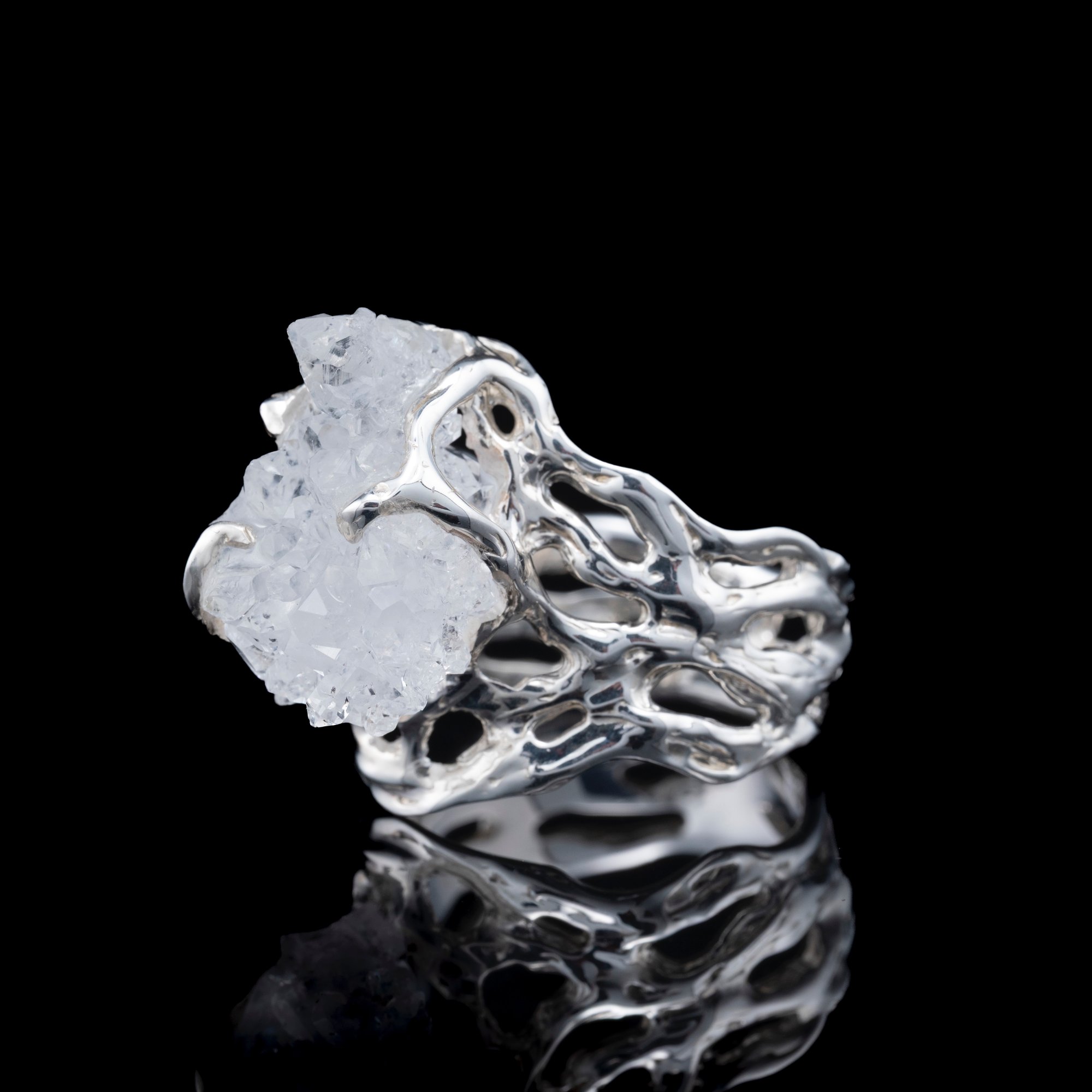 Каблучка з кварцом - зображення 2