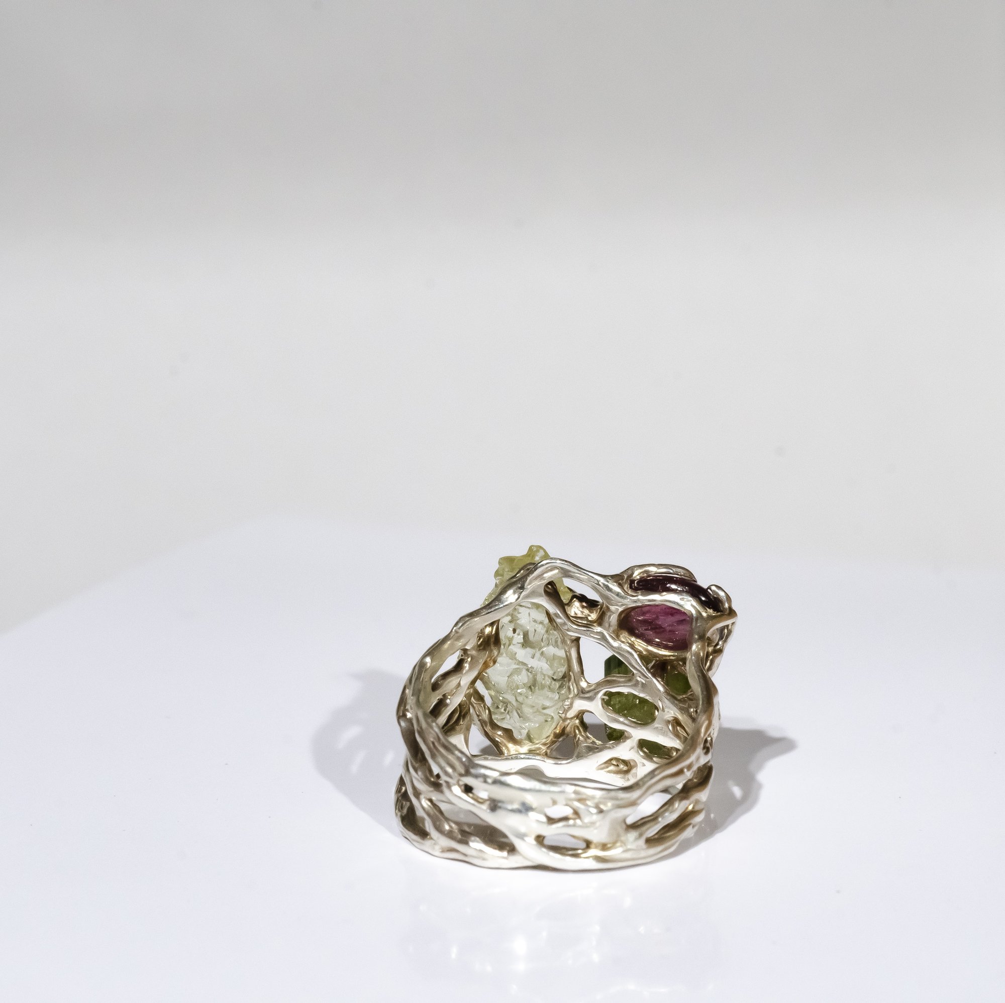 Каблучка з турмалінами та геліодором - зображення 5