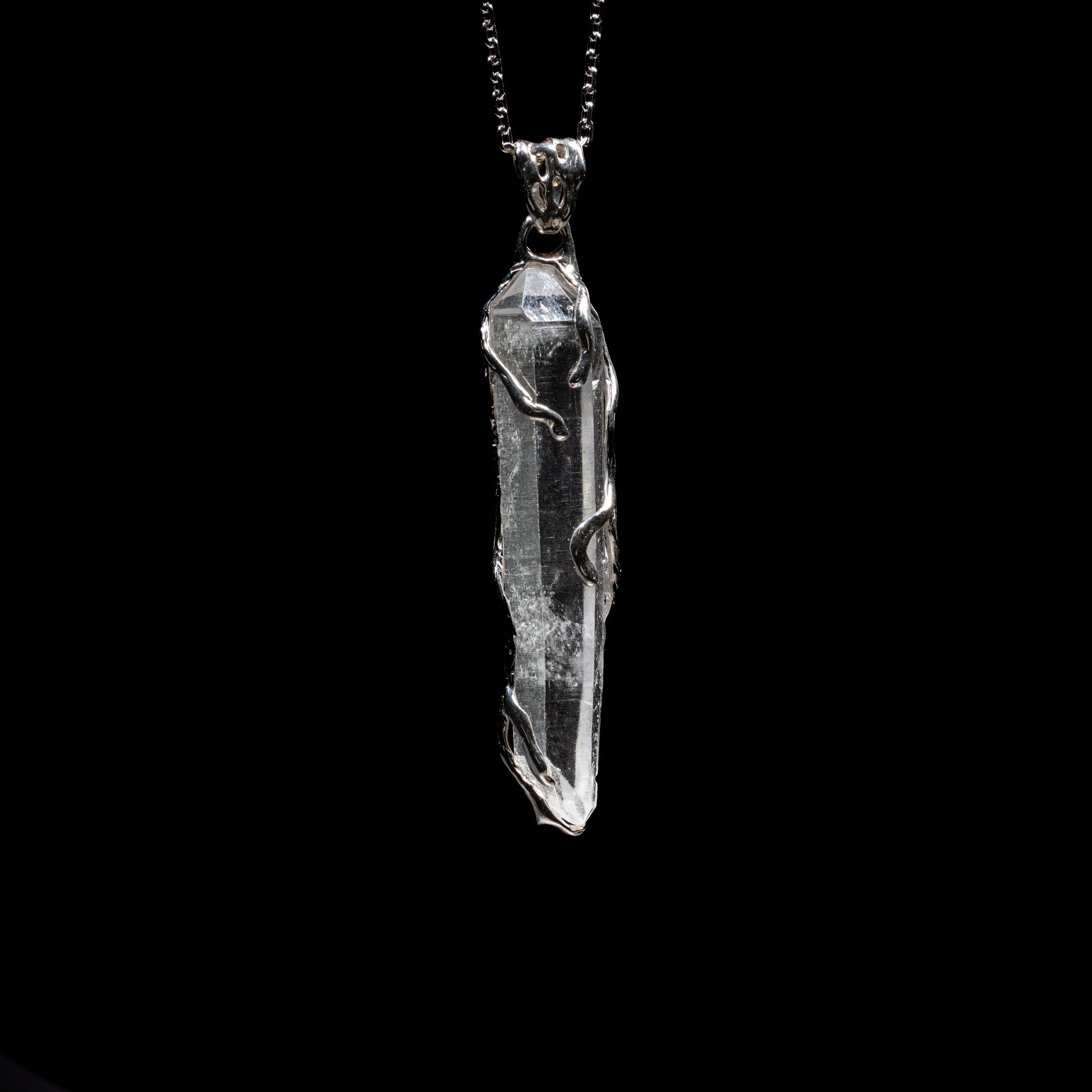 Кулон з гірським кришталем