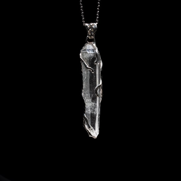 Кулон з гірським кришталем
